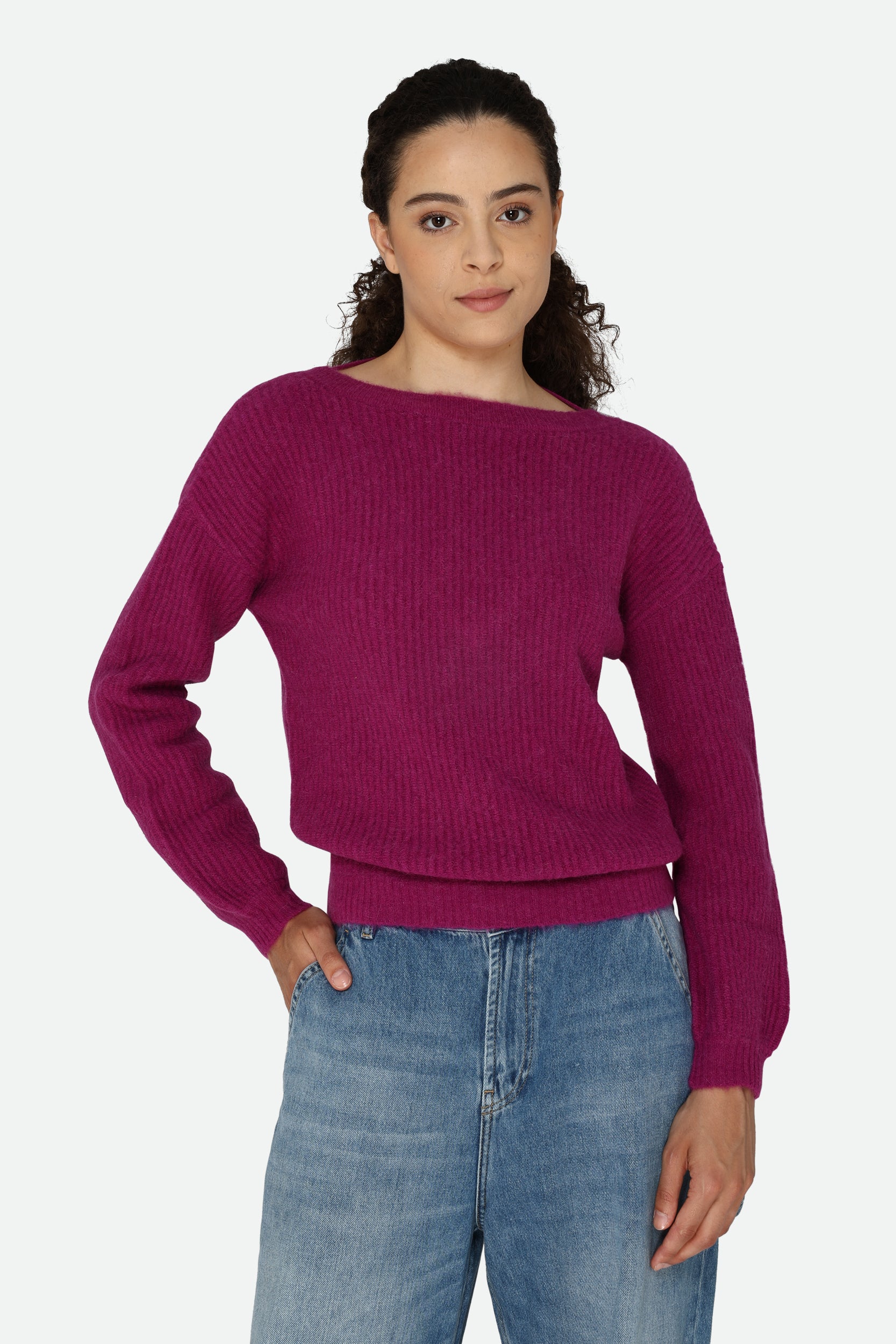 Patrizia Pepe Pflaumenpullover