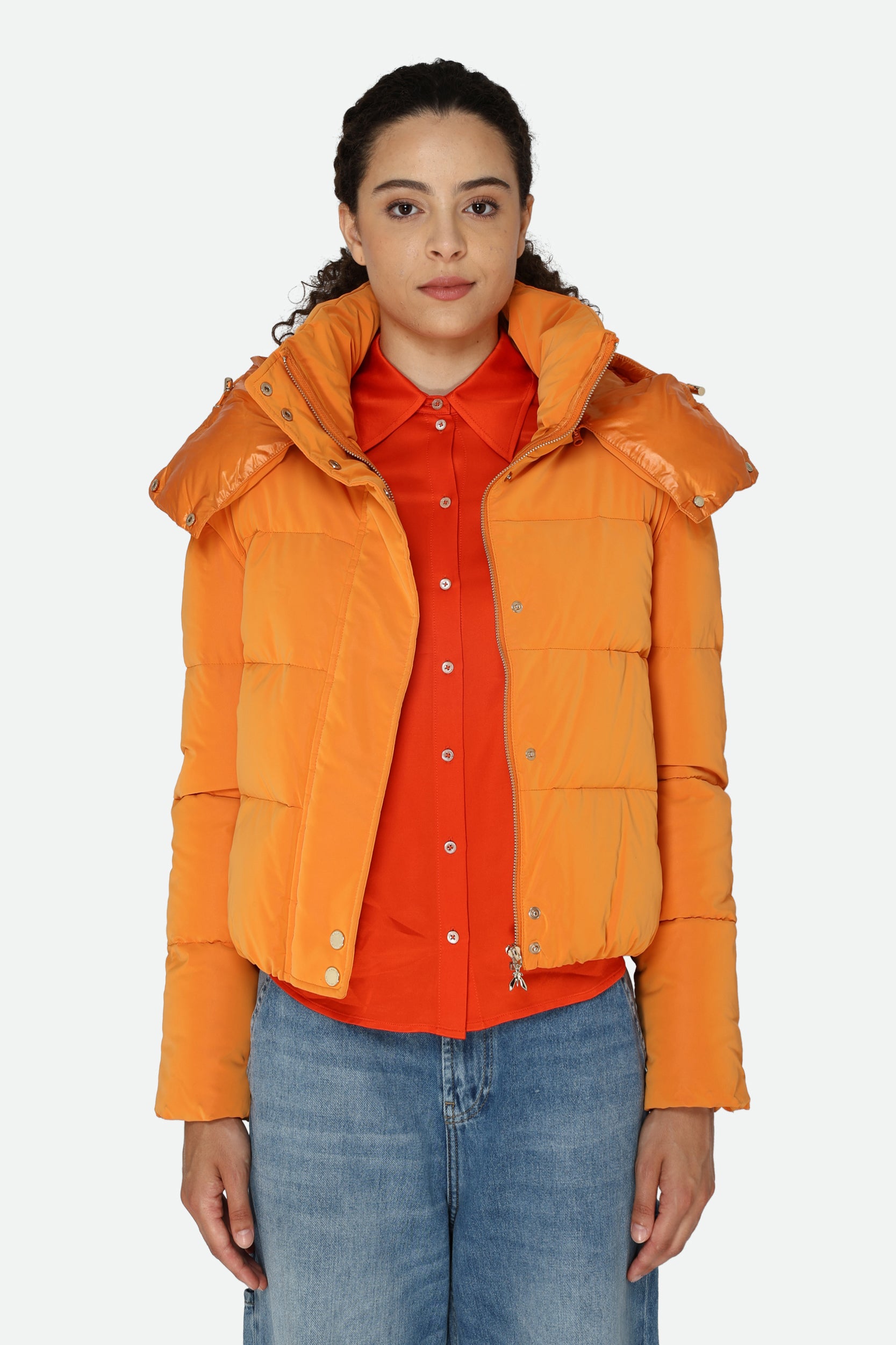 Patrizia Pepe Orange Bomber