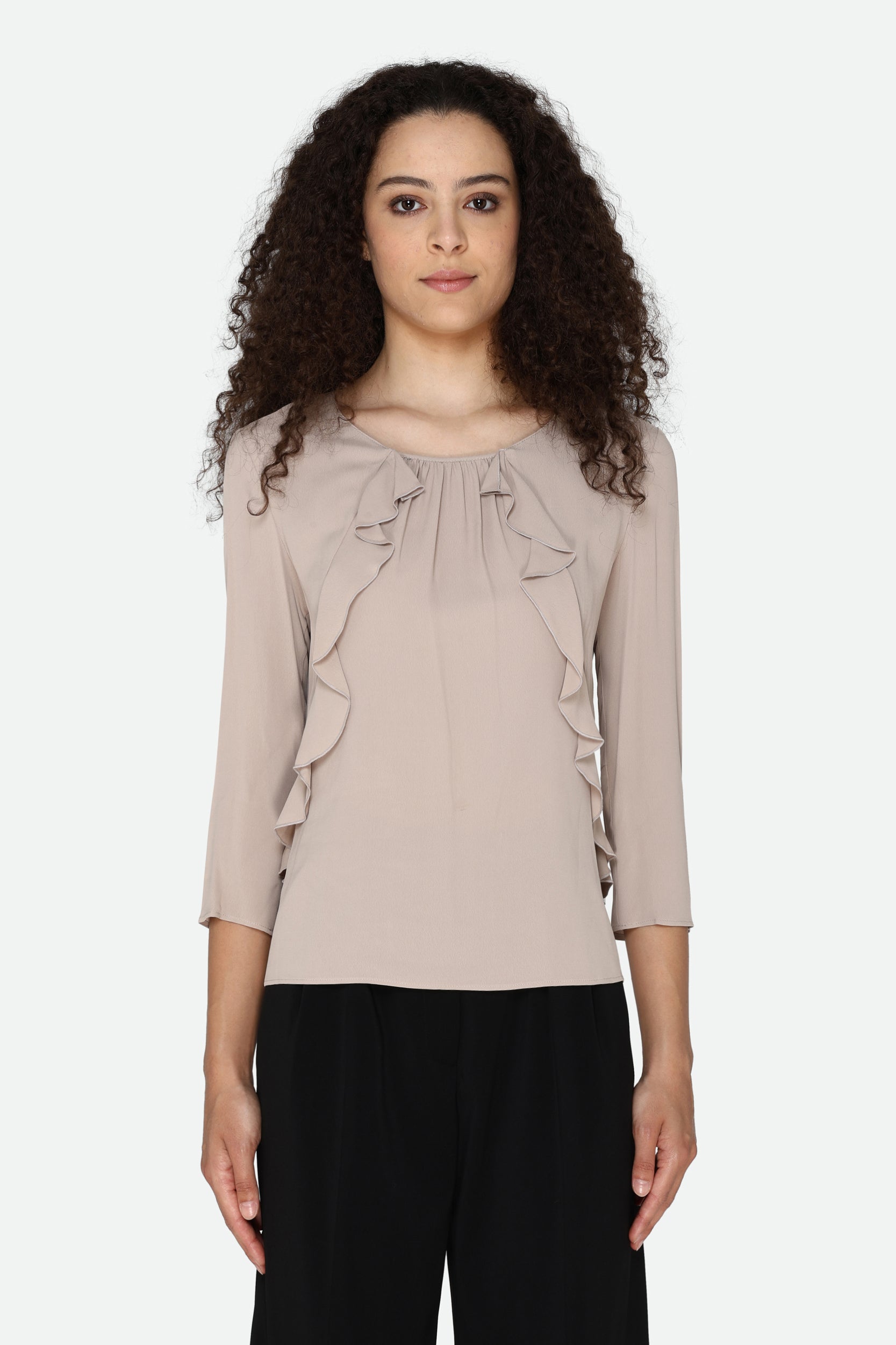 Patrizia Pepe Beige Bluse