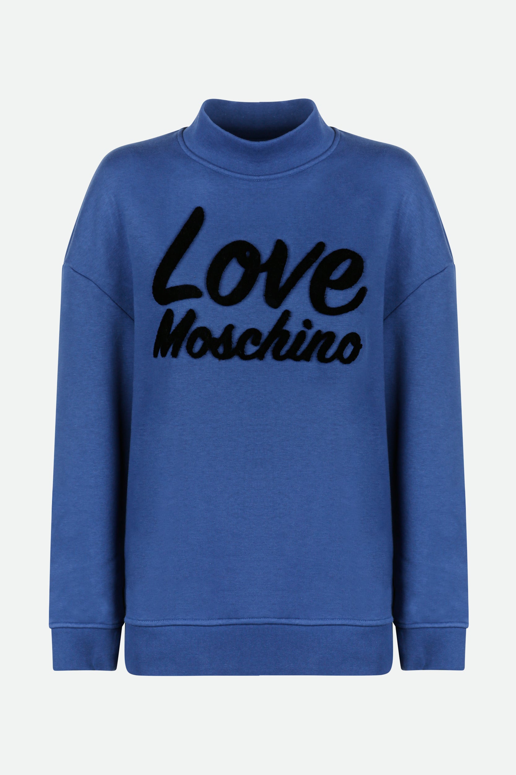 Love Moschino Blau Sweatshirt