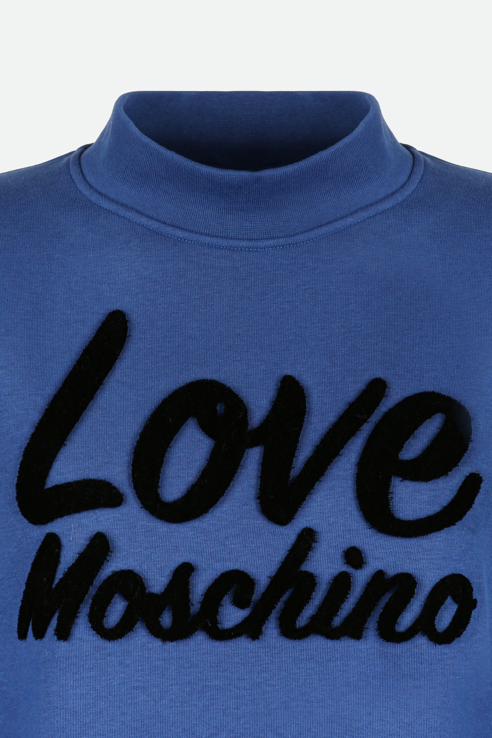 Love Moschino Blau Sweatshirt