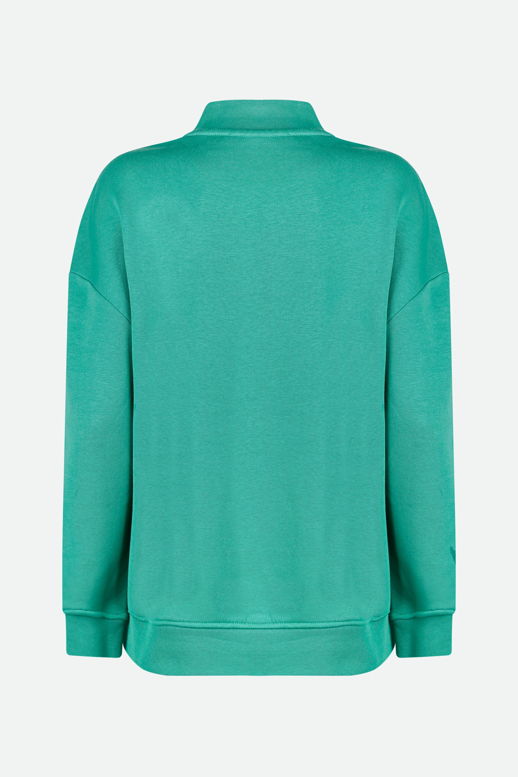 Love Moschino Aqua Grüne Sweatshirt