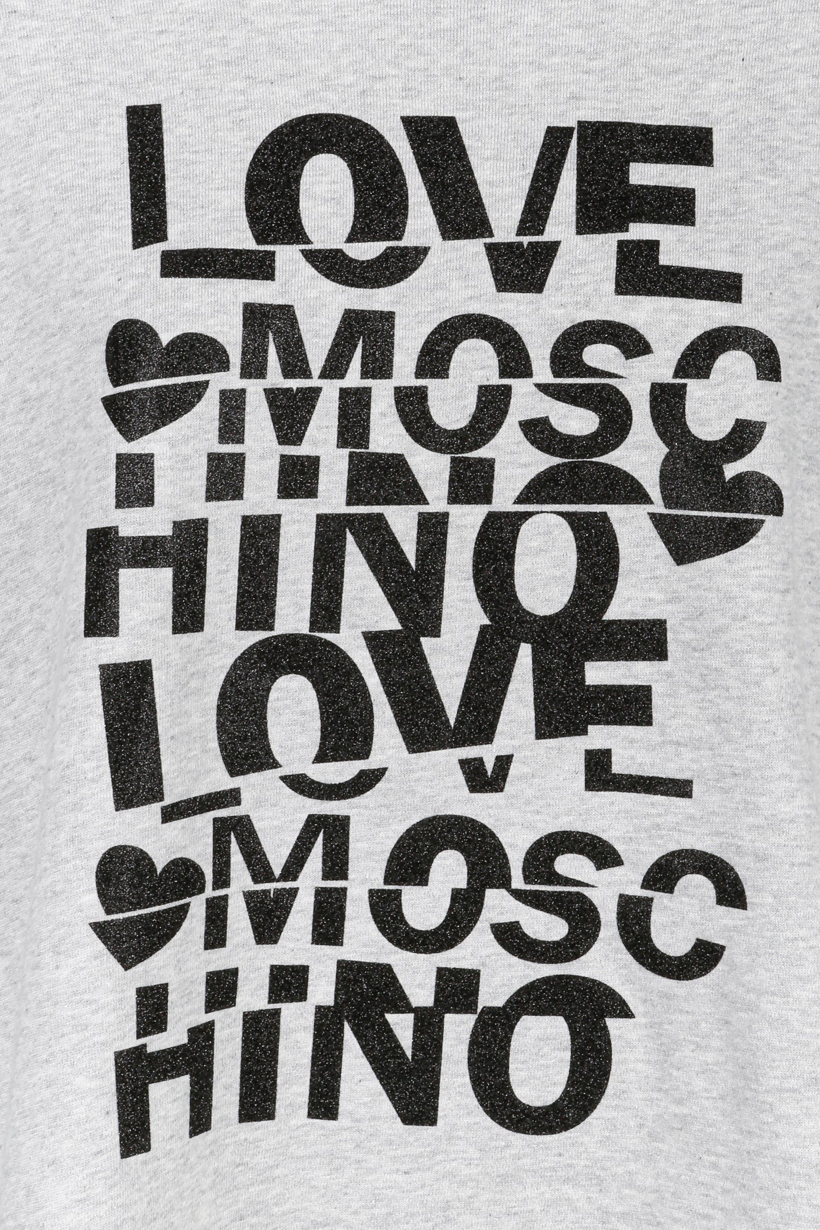 Love Moschino Grau Sweatshirt