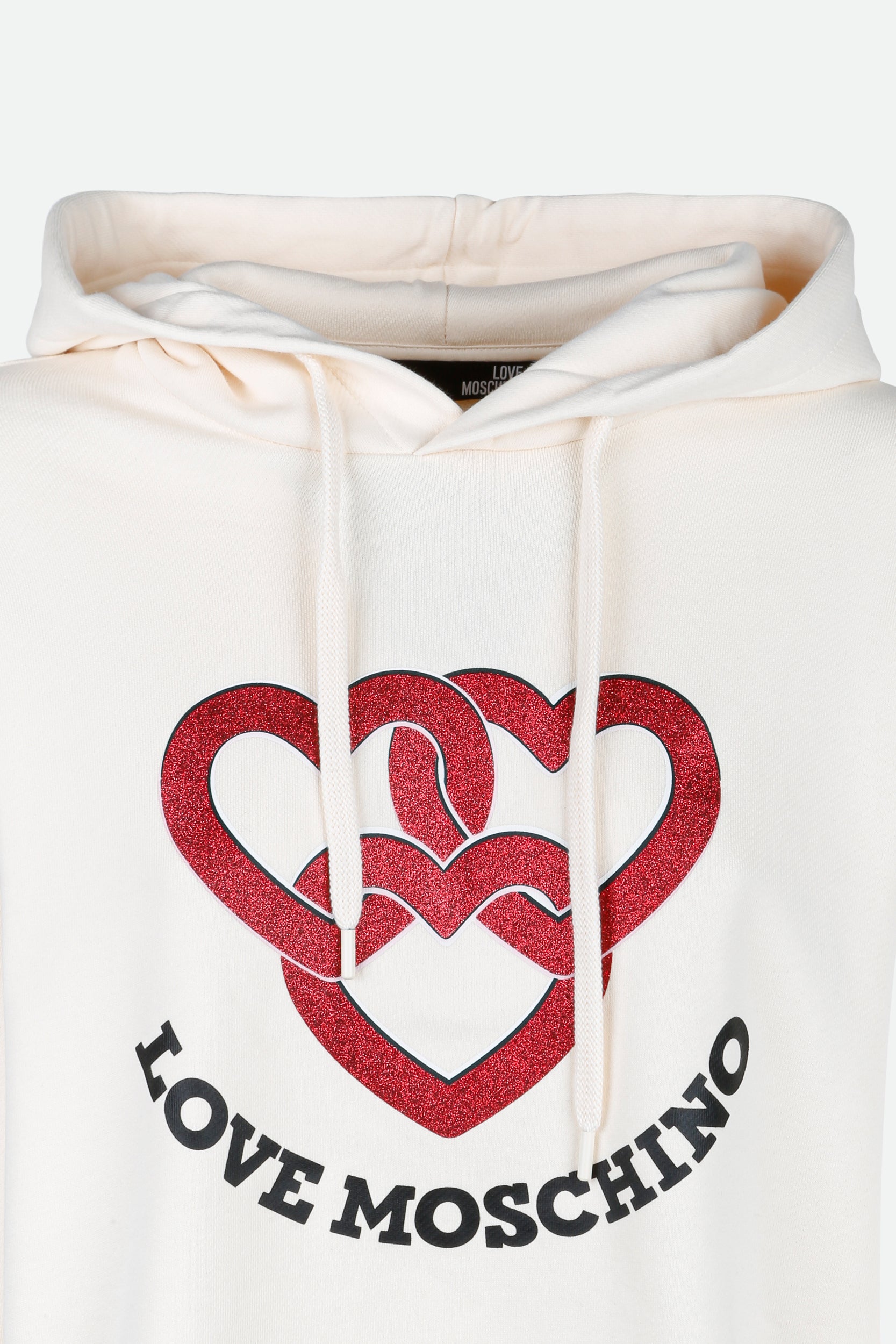 Love Moschino Creme-Sweatshirt