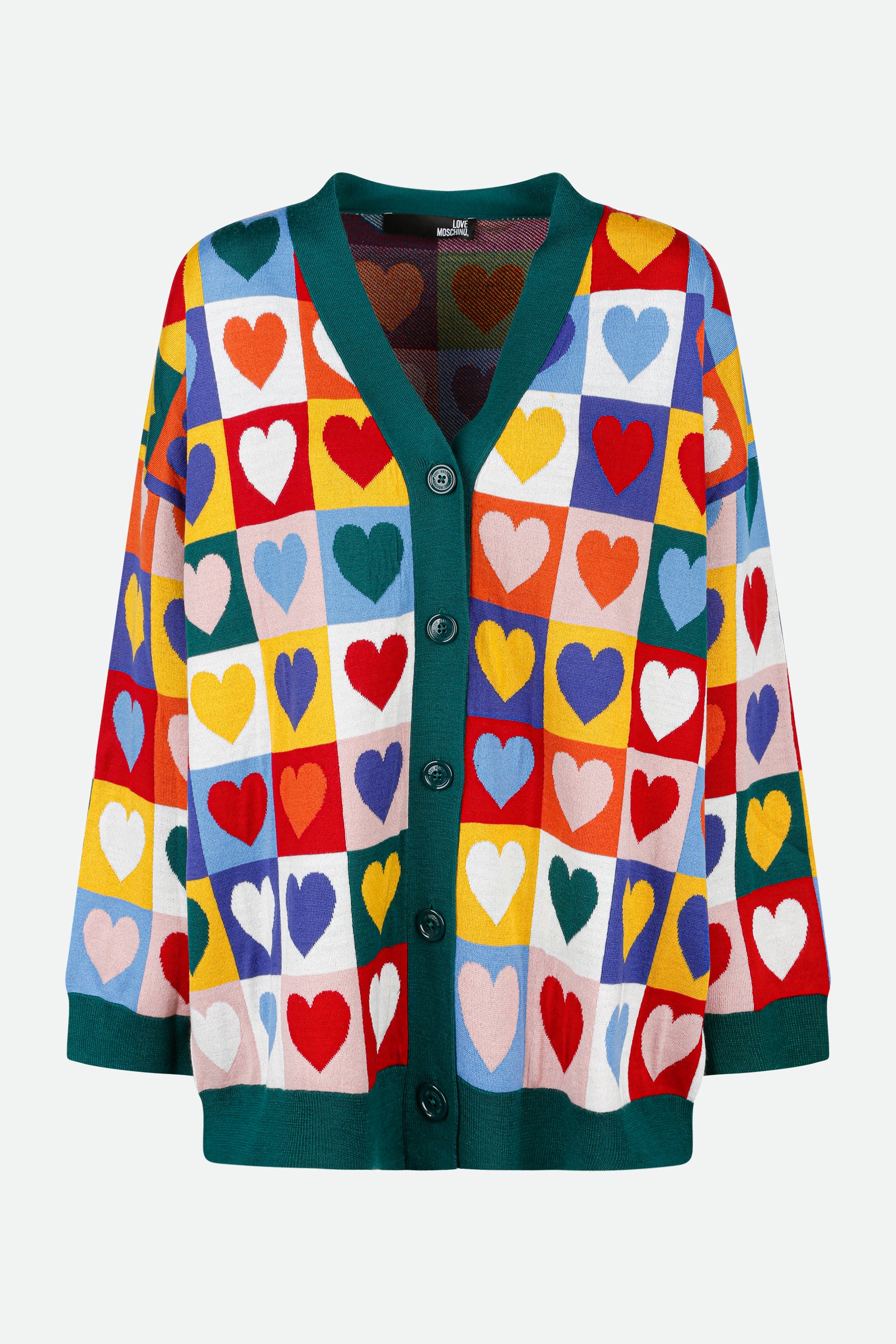 Mehrfarbiger Cardigan von Love Moschino