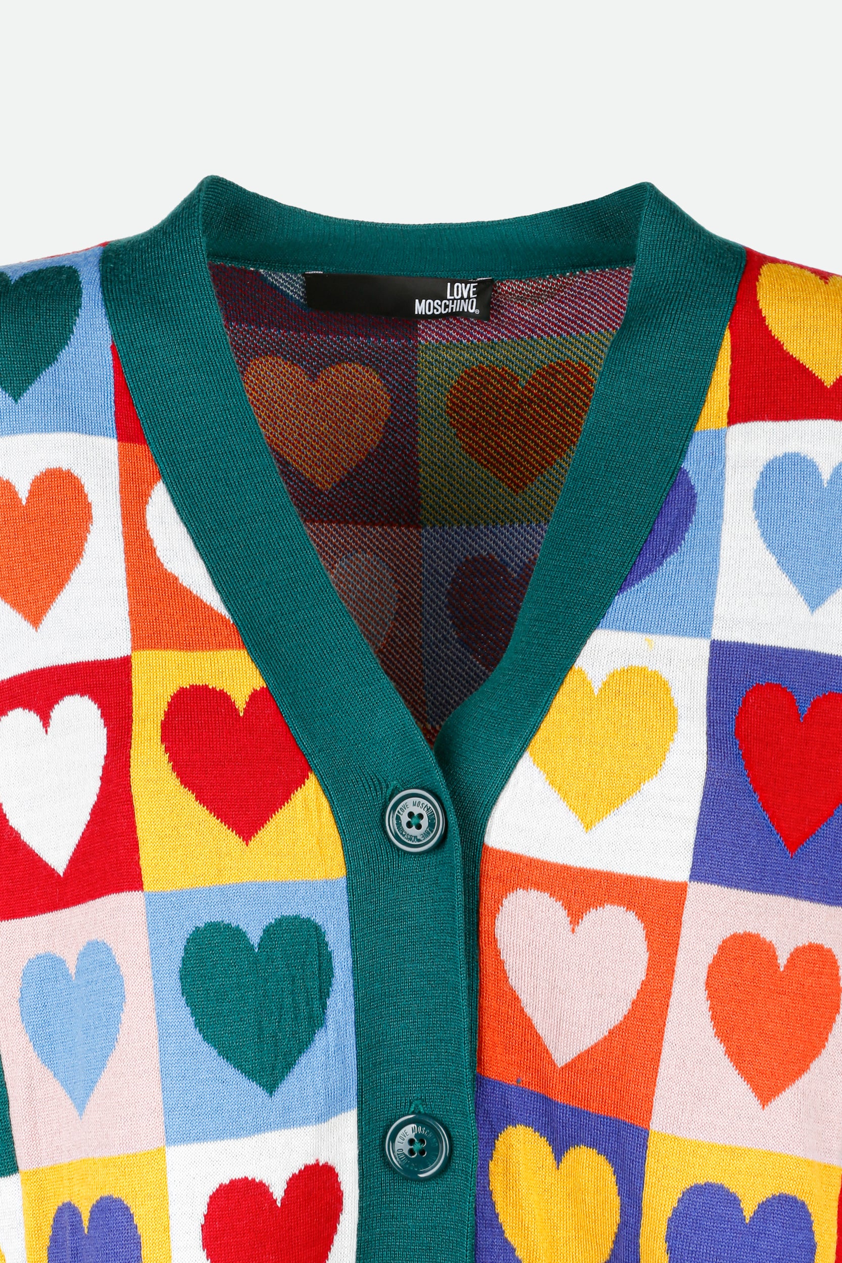 Mehrfarbiger Cardigan von Love Moschino