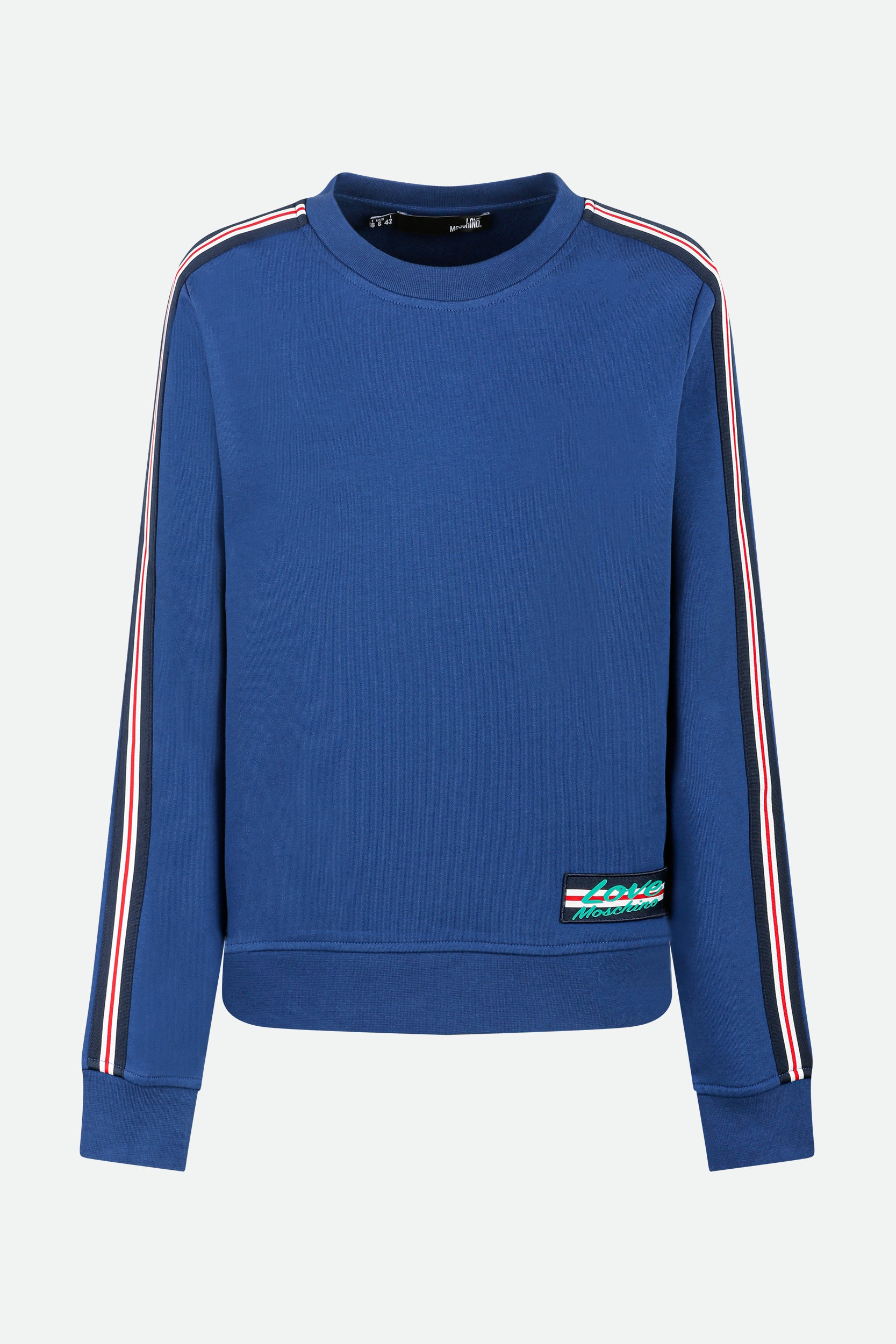 Love Moschino Blau Sweatshirt