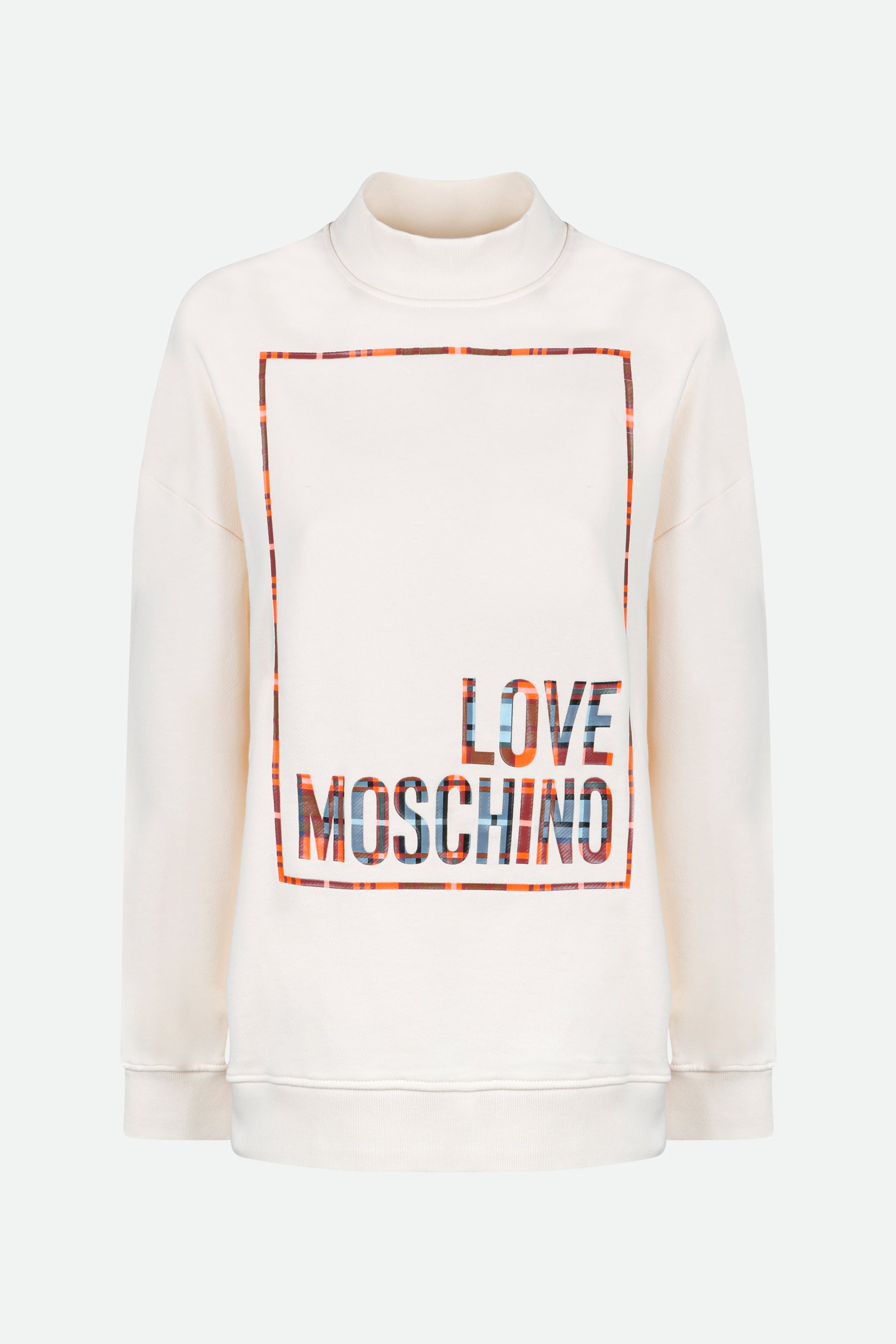 Love Moschino Creme-Sweatshirt