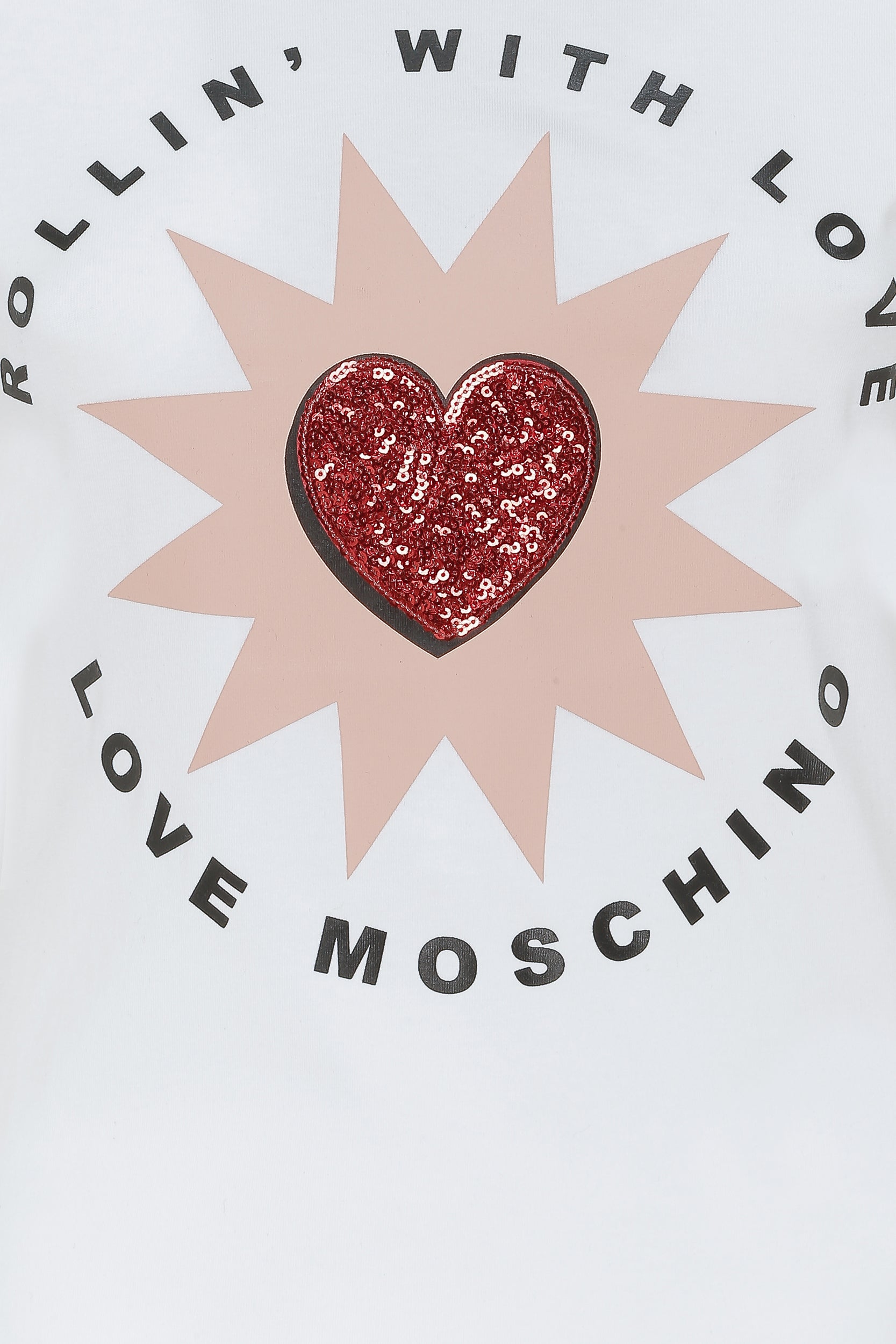 Love Moschino T-Shirt Weiße