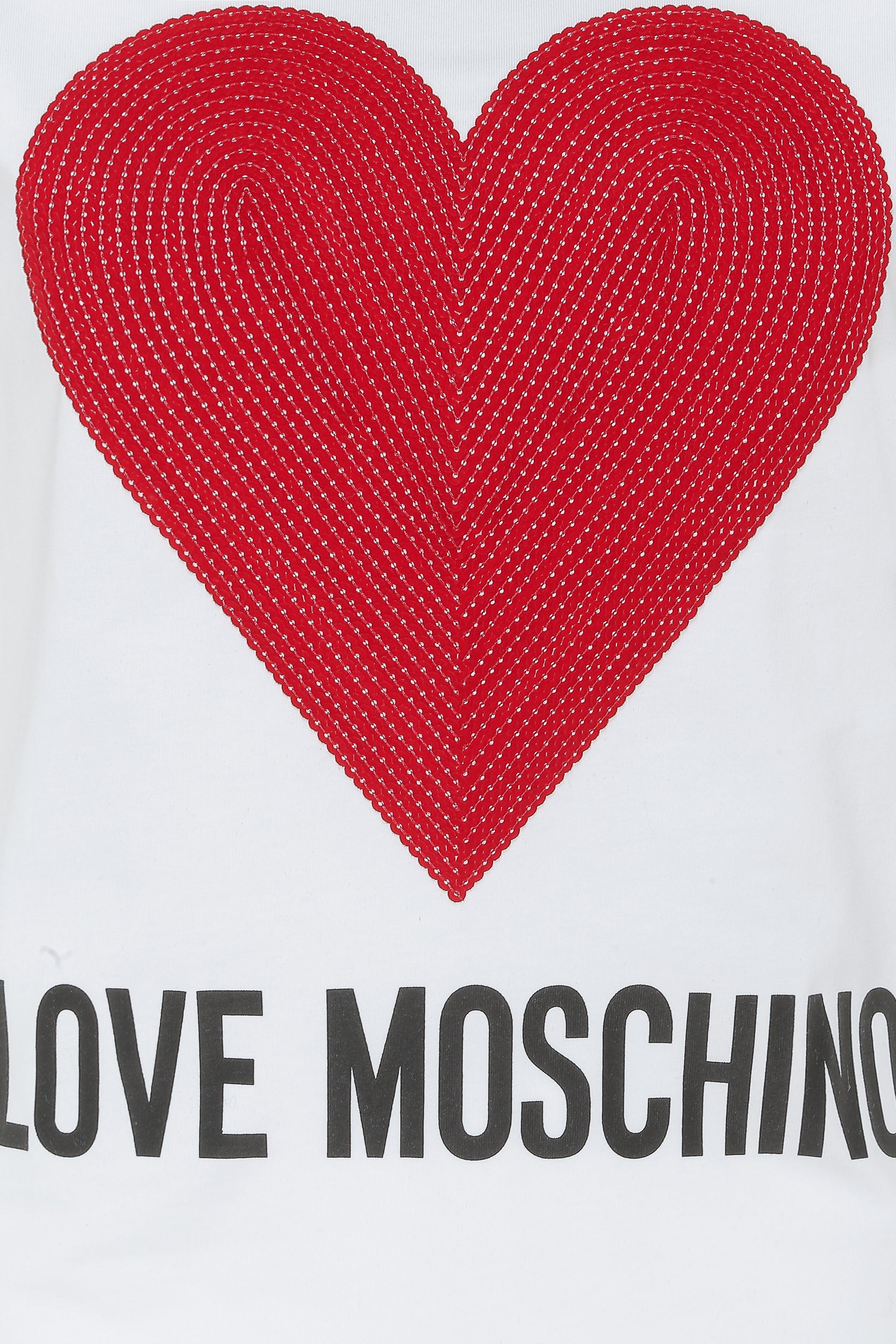 Love Moschino T-Shirt Weiße