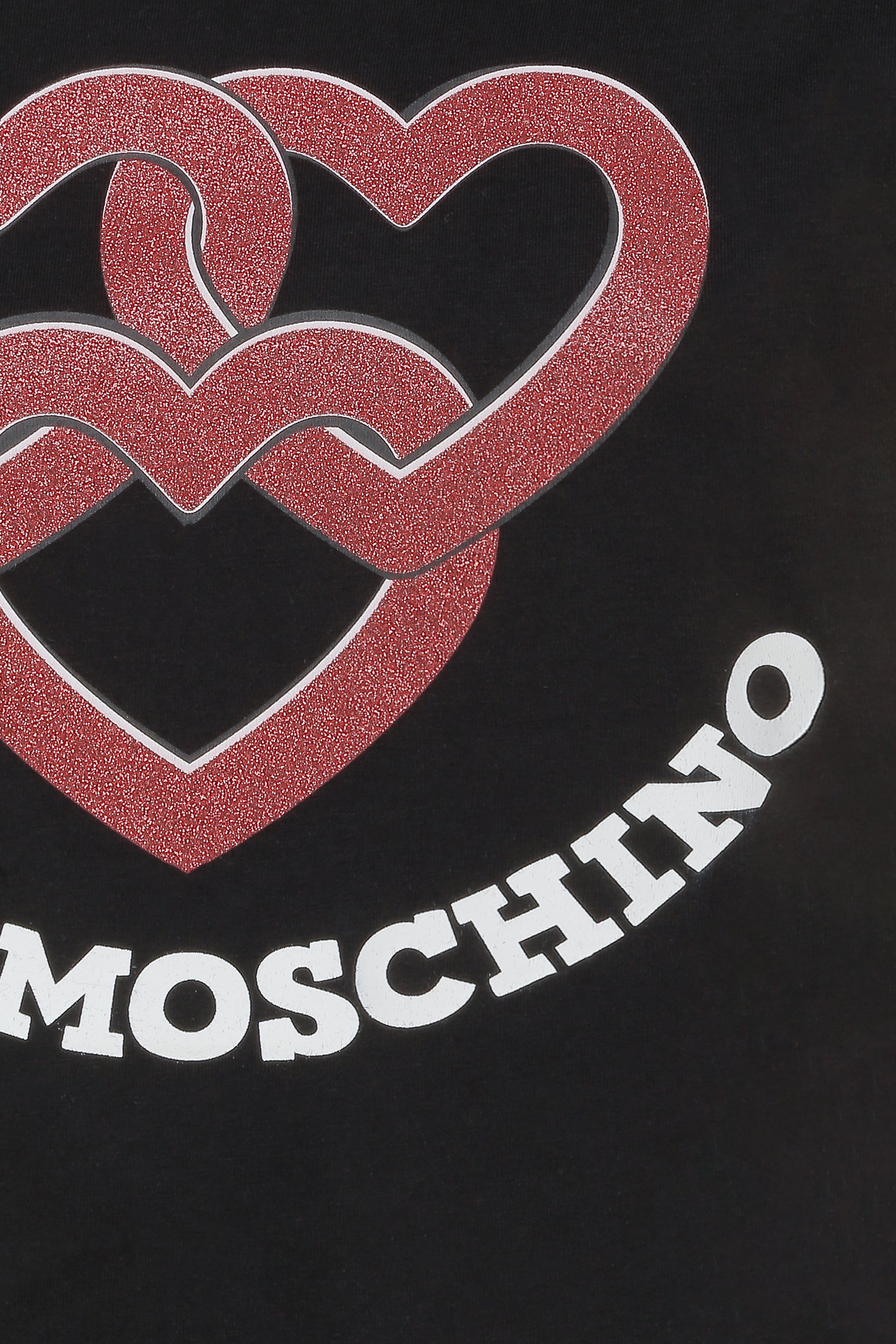 Love Moschino T-Shirt Schwarz