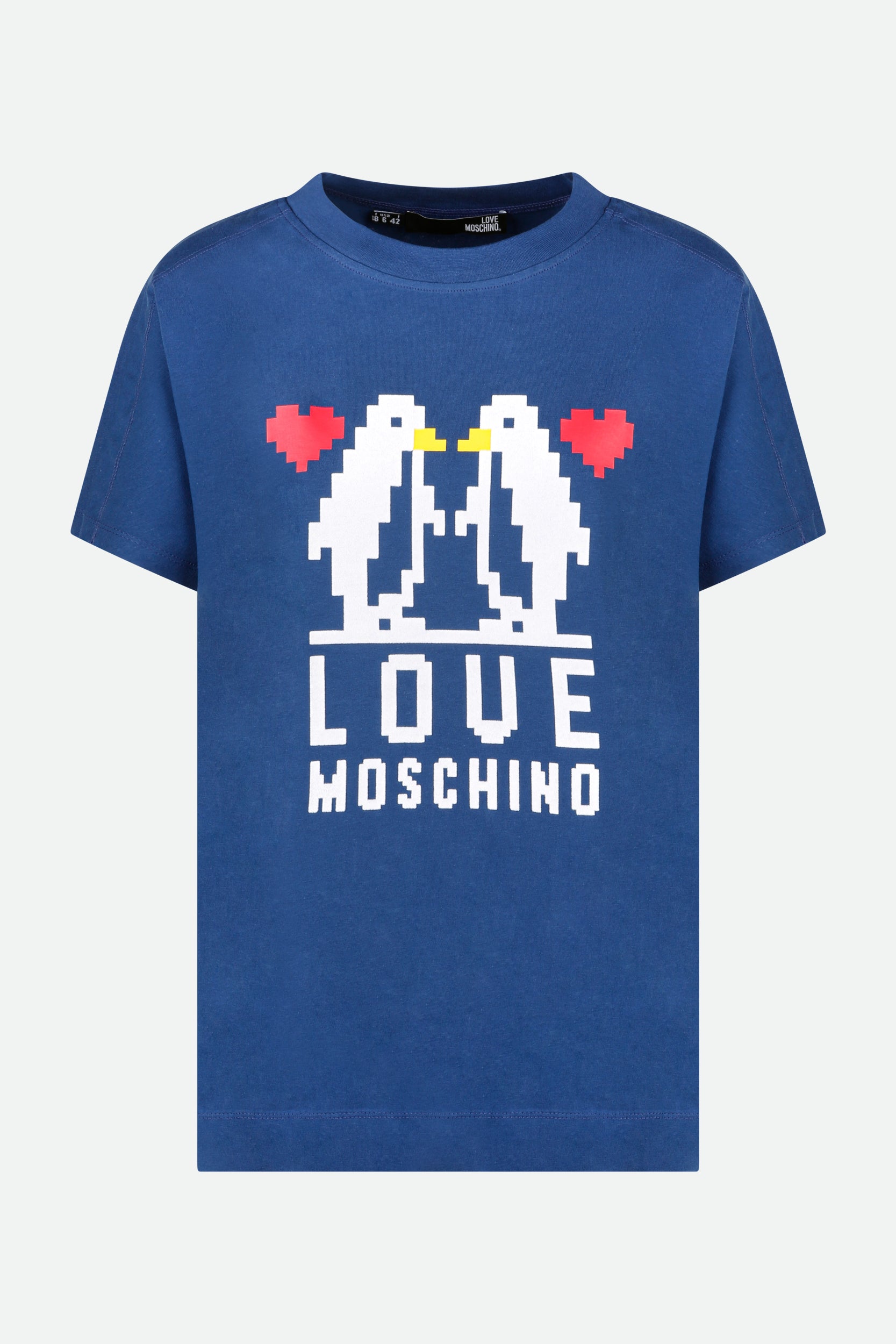 Love Moschino T-Shirt Blau