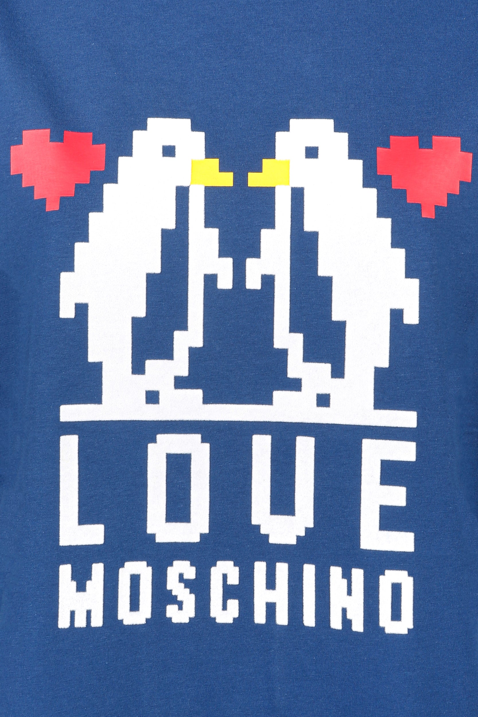 Love Moschino T-Shirt Blau