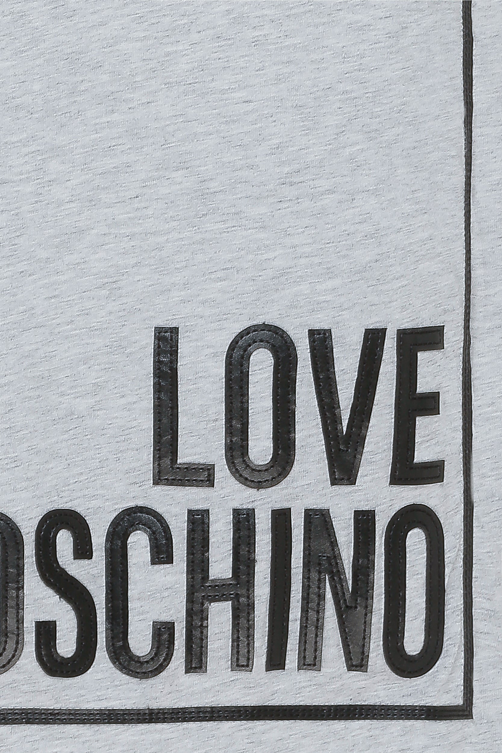 Ich liebe Grau Pullover Moschino