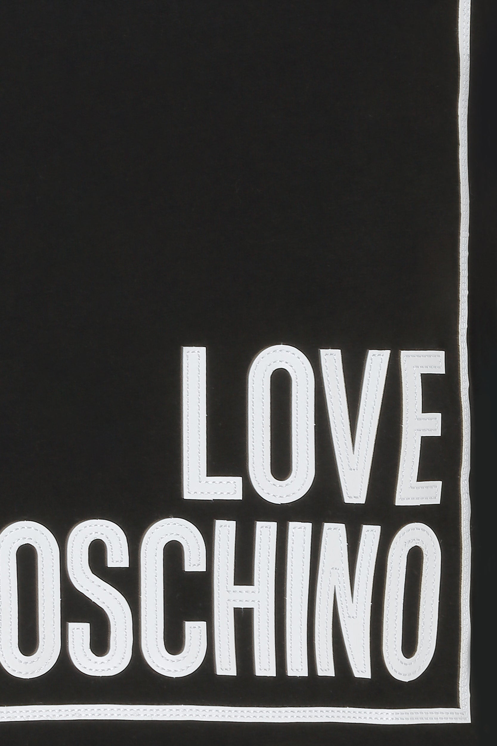 Love Moschino T-Shirt Schwarz