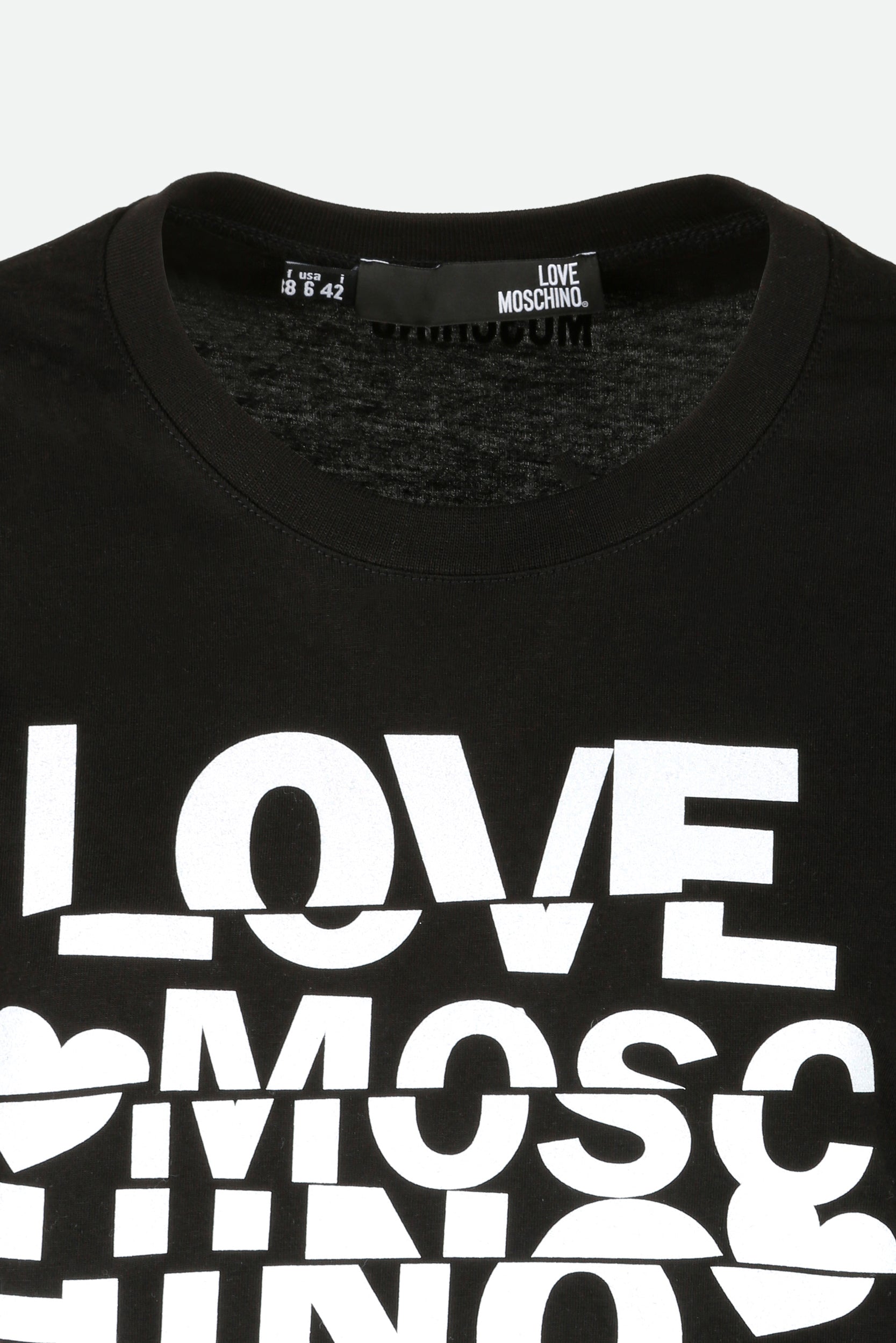 Love Moschino T-Shirt Schwarz