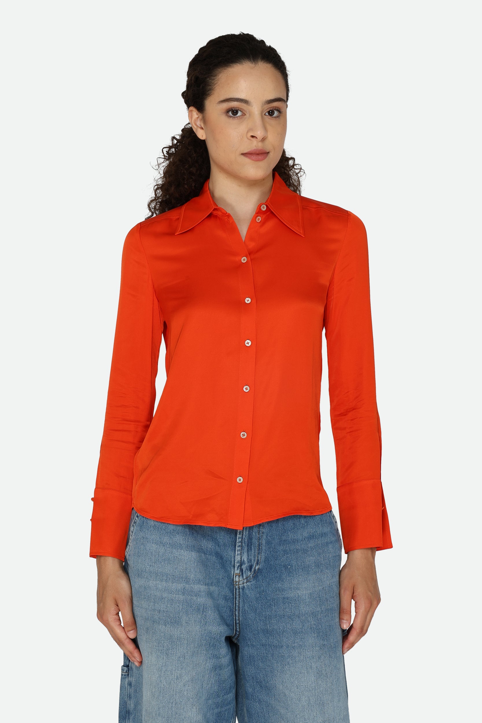 Patrizia Pepe Orange Hemd