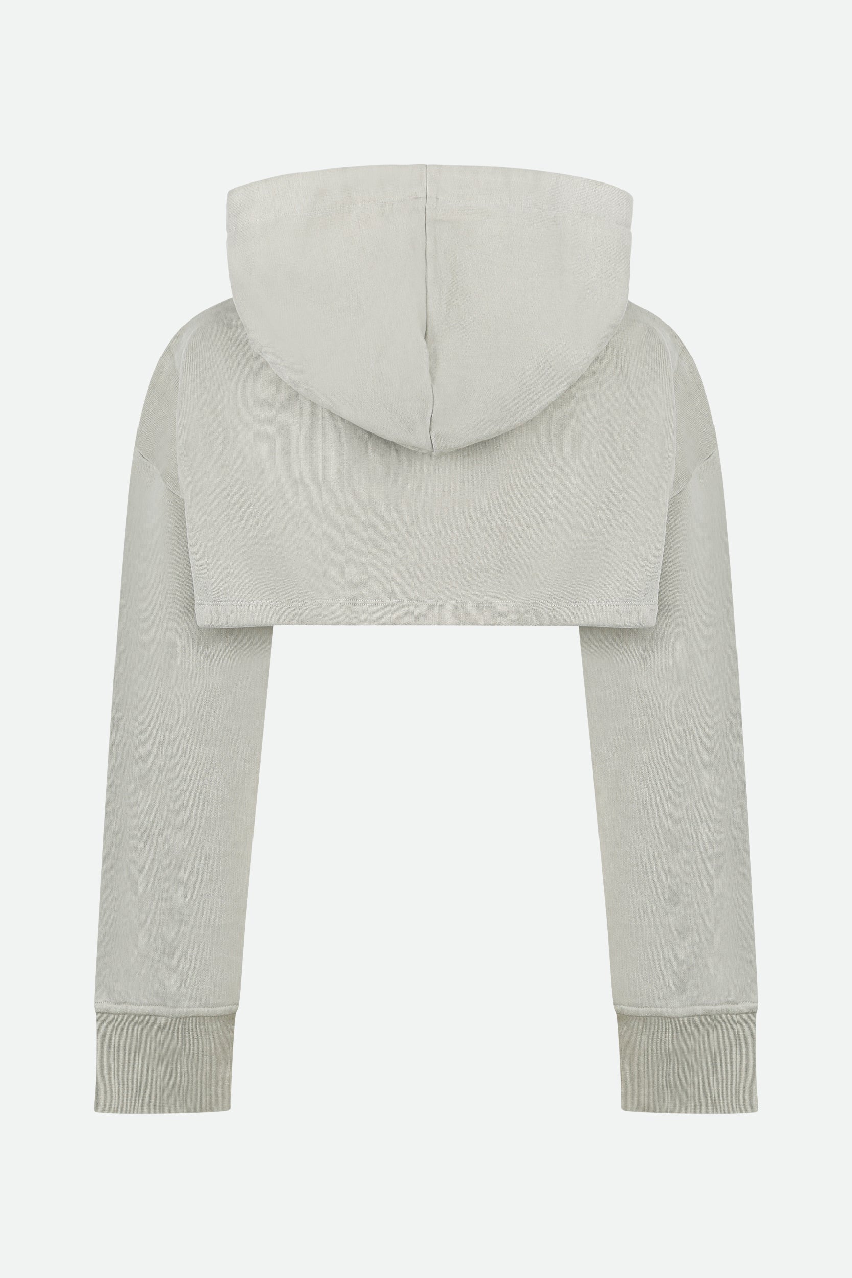 Grau Crop-Sweatshirt von Erika Cavalli