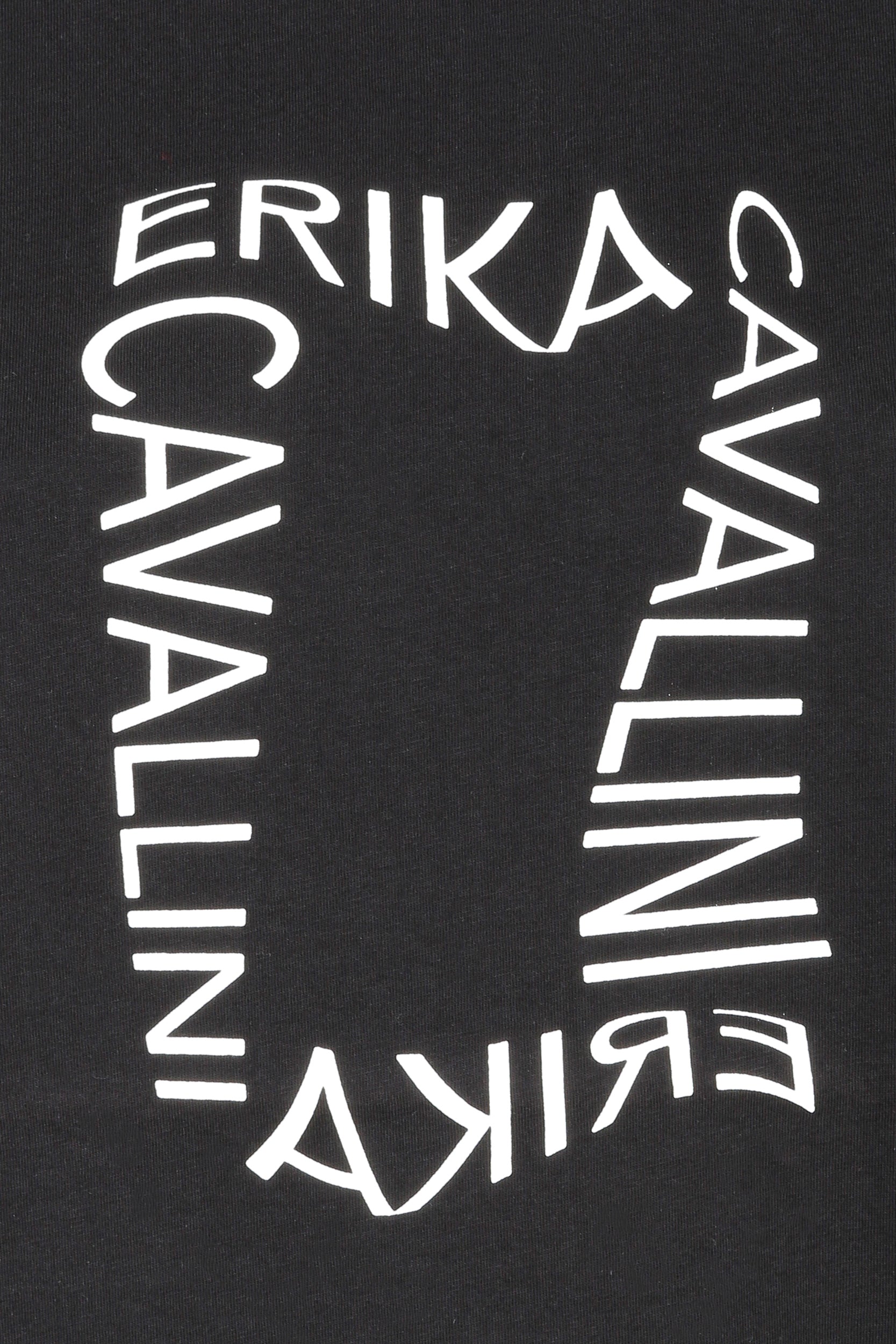 Erika Cavallini Schwarz T-Shirt