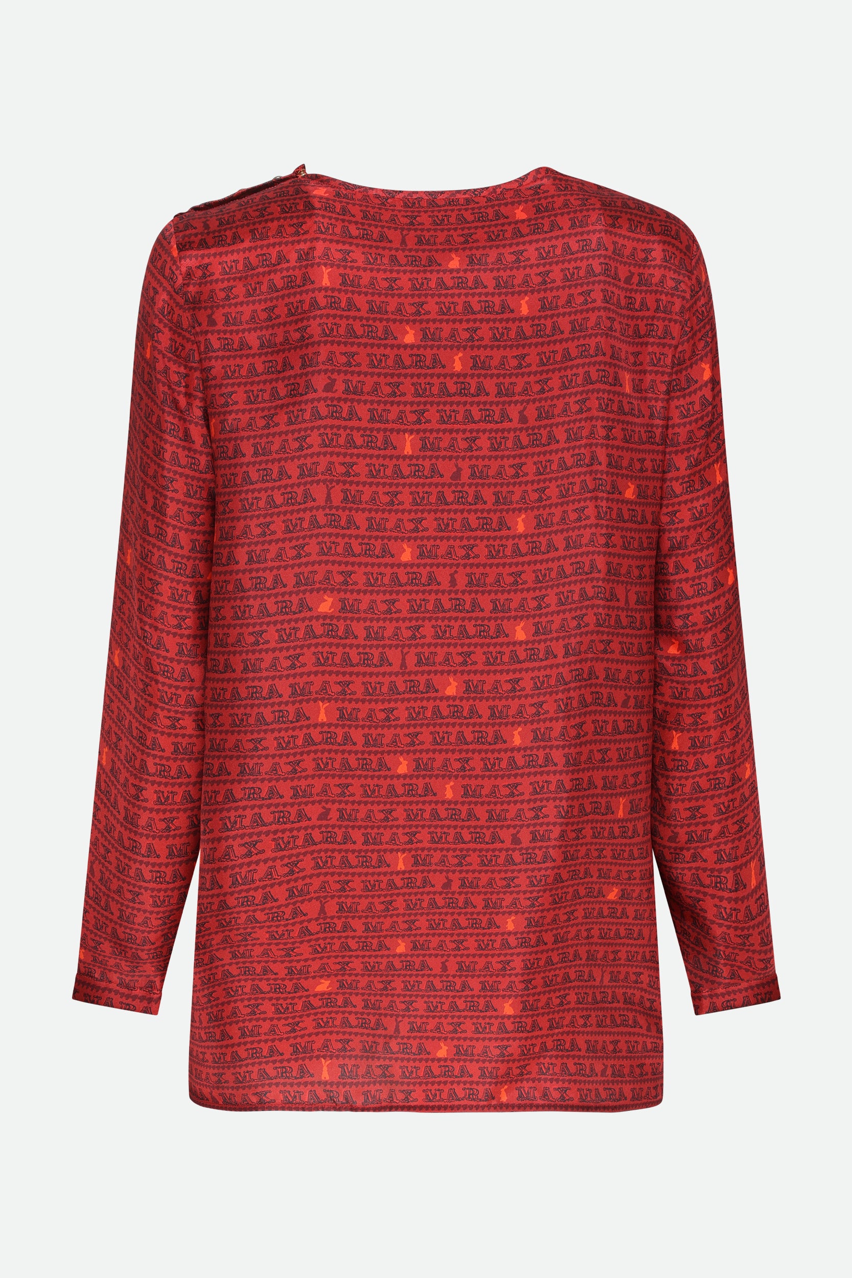 Max Mara Logoshirt Rote