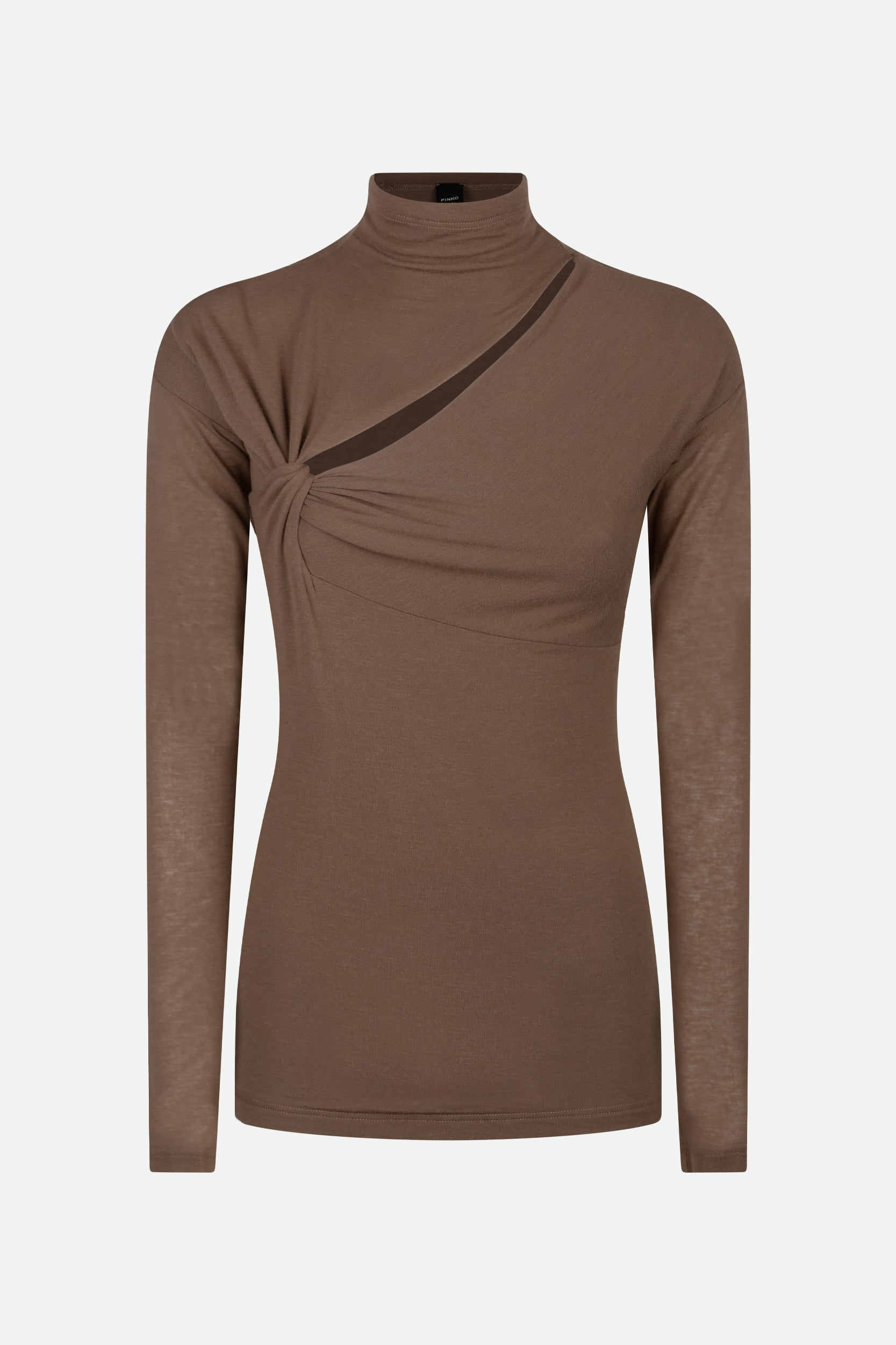 Pinko Braun Rollkragenpullover