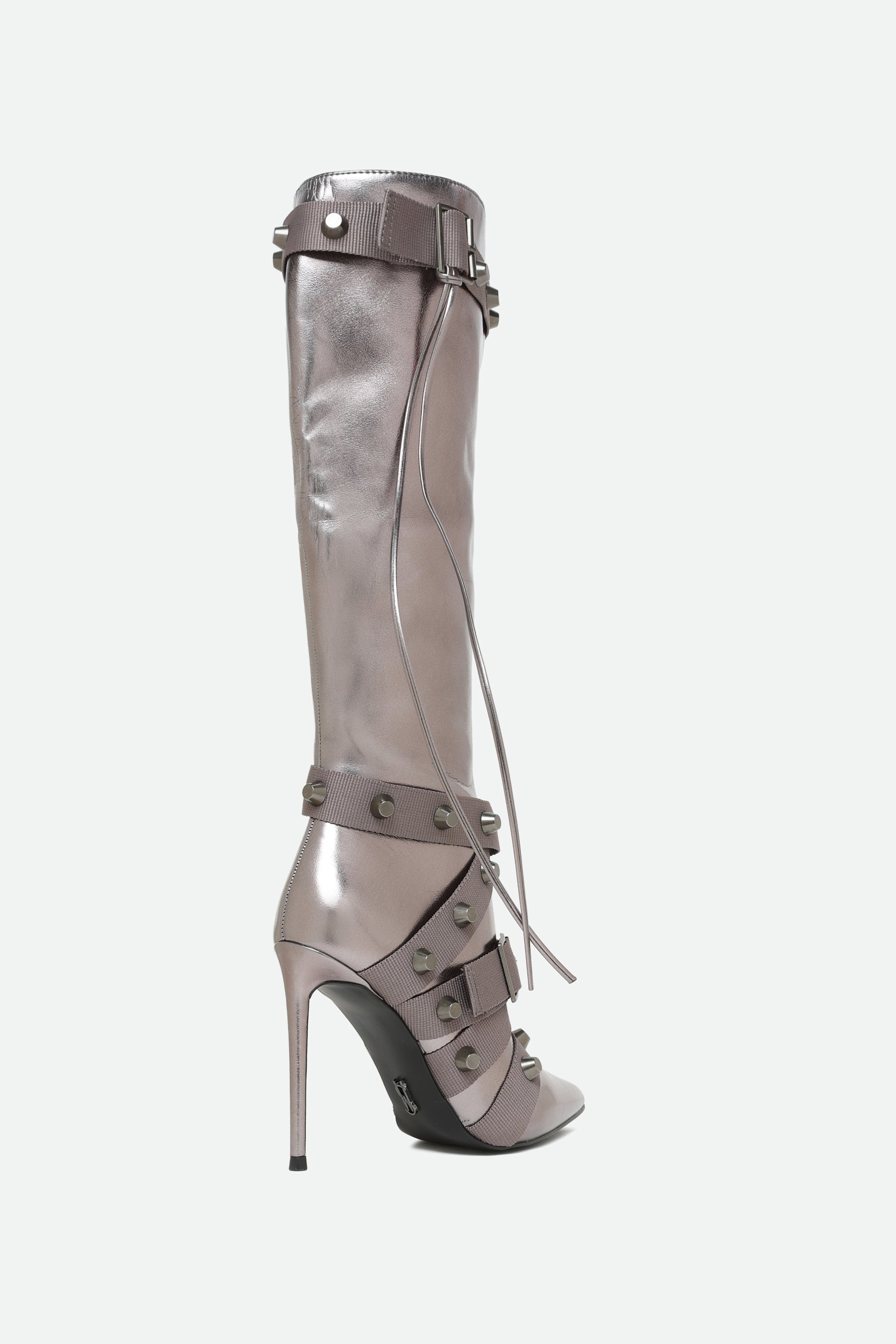 Steve Madden Stiefel Finkle Silber