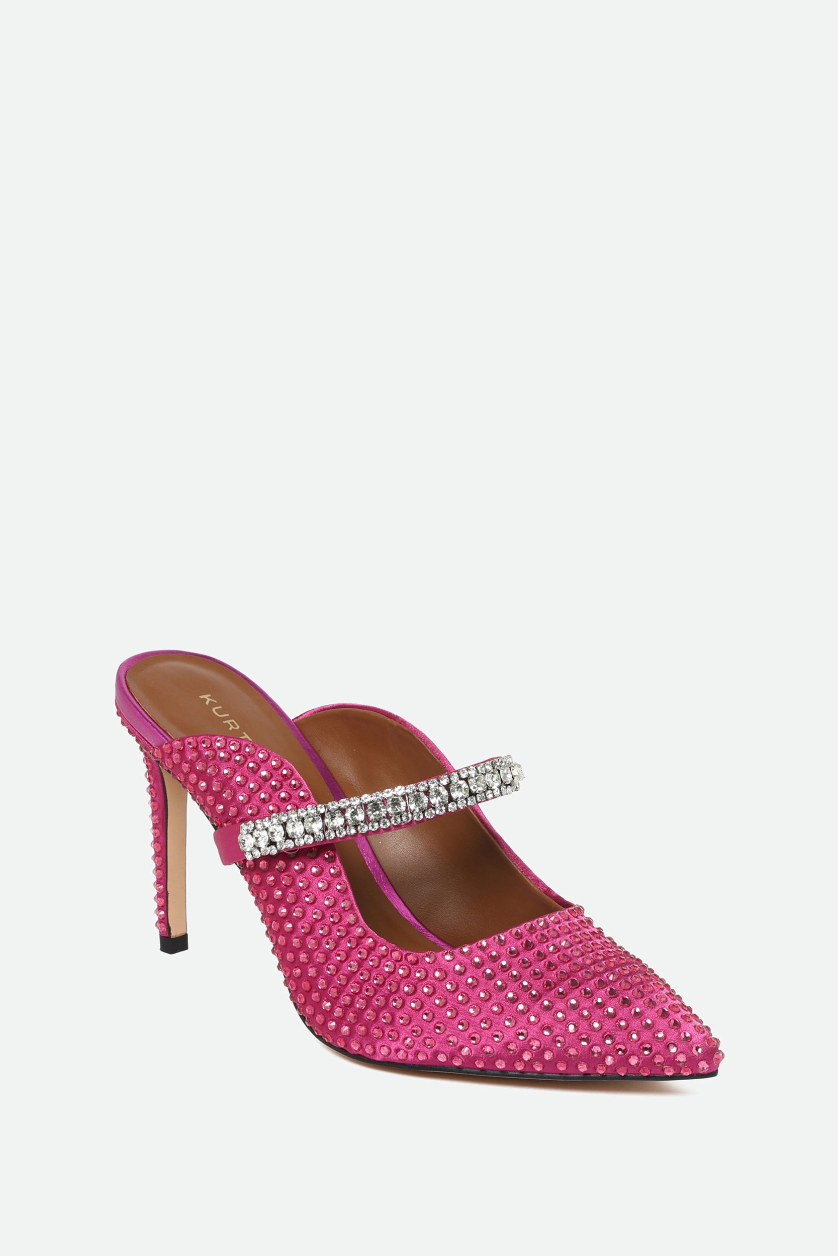 Kurt Geiger Sabot Crystal Fuchsia