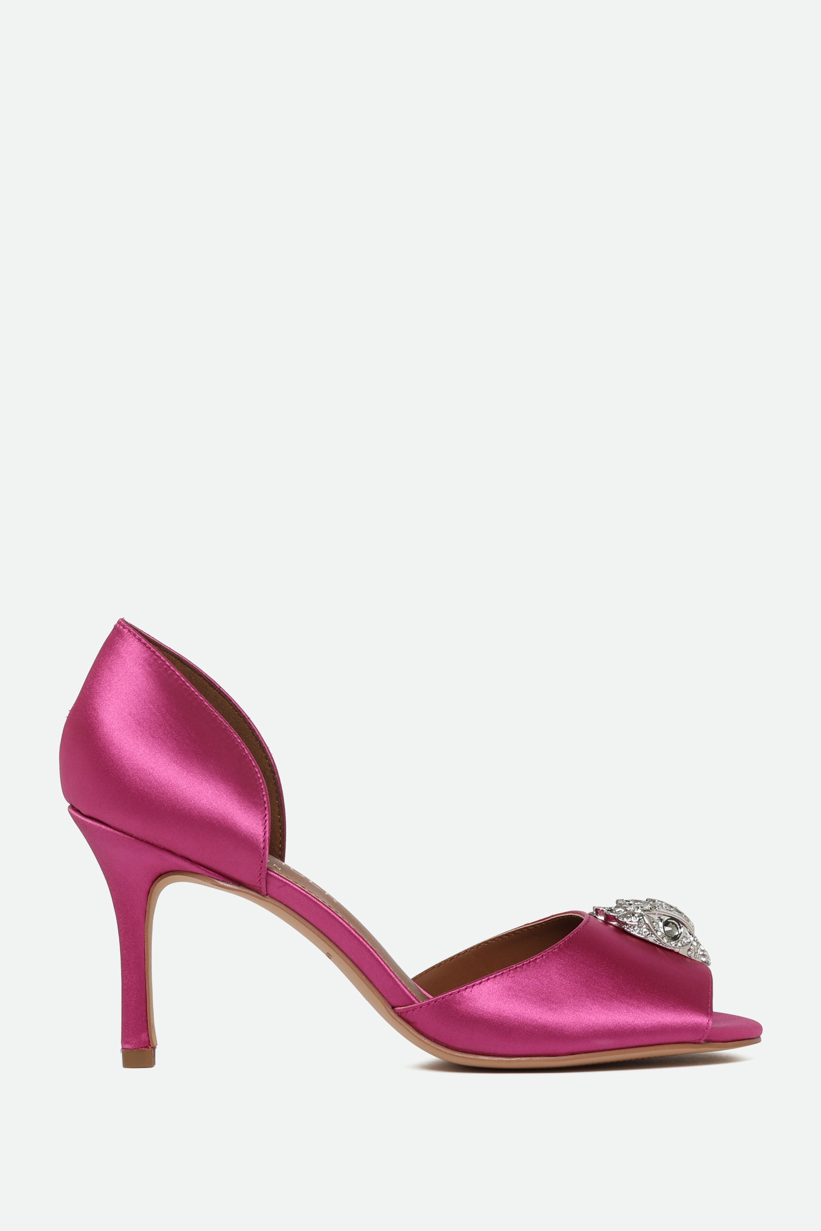 Kurt Geiger Fuchsia Ledersandale