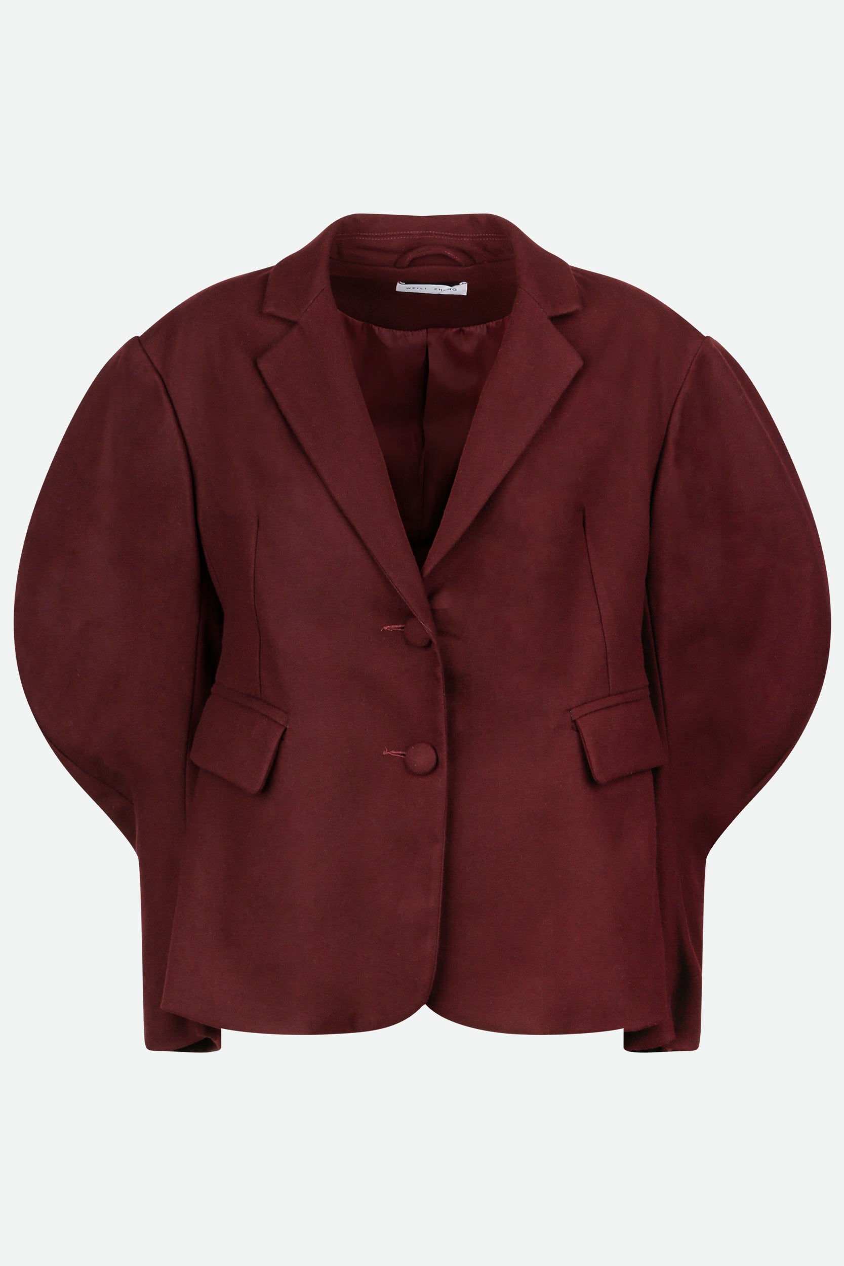 Weili Zheng Blazer Bordeaux