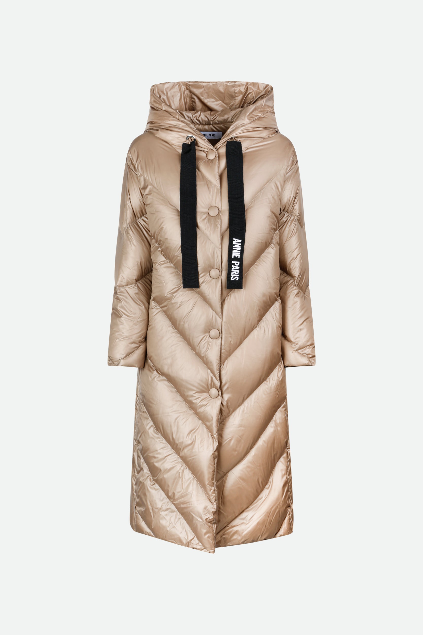 Annie Paris Beige Daunenjacke