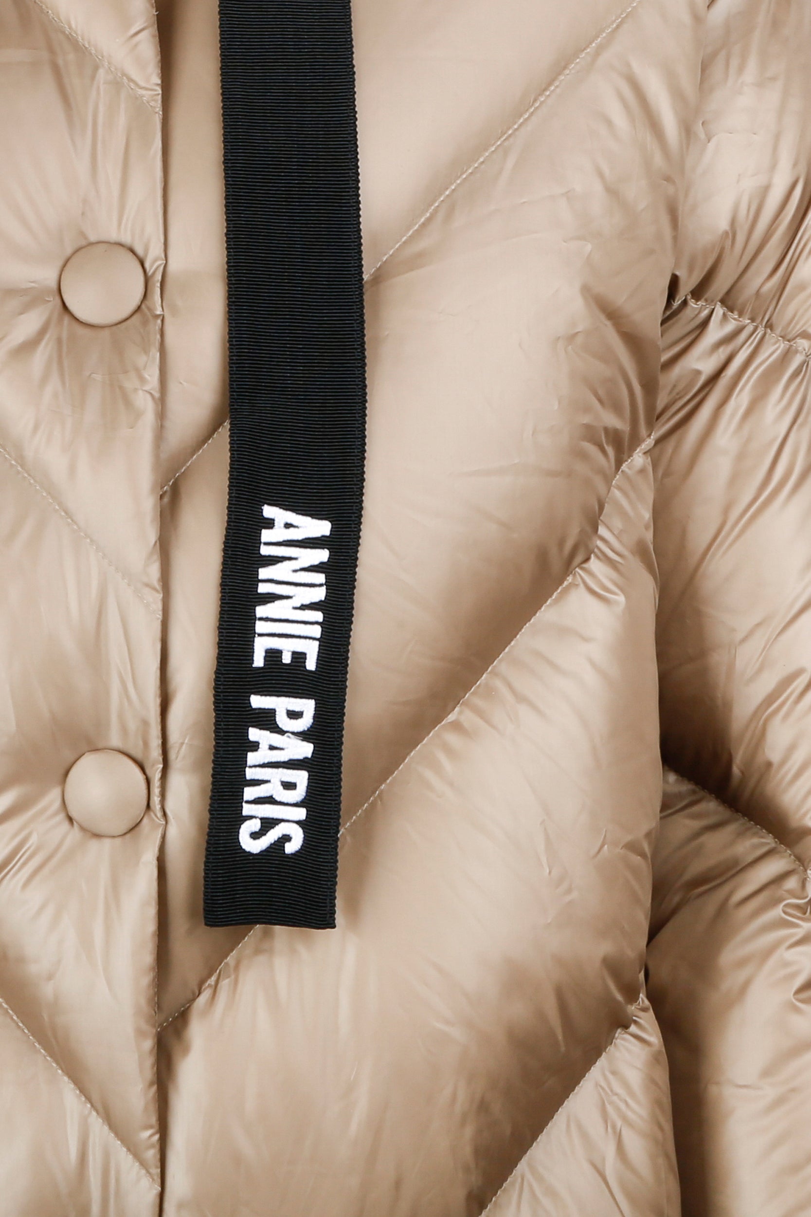 Annie Paris Beige Daunenjacke