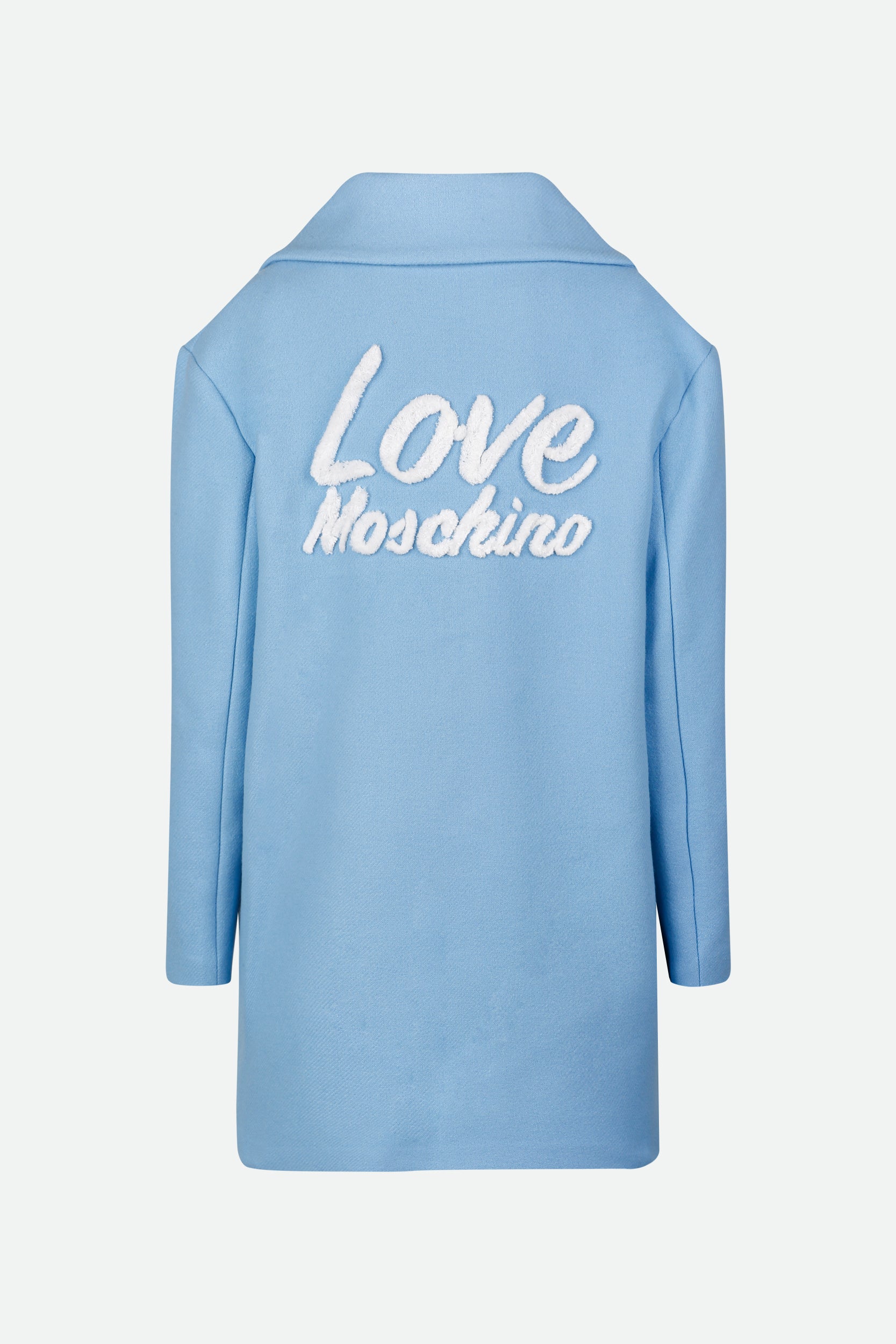 Love Moschino Blau Mantel