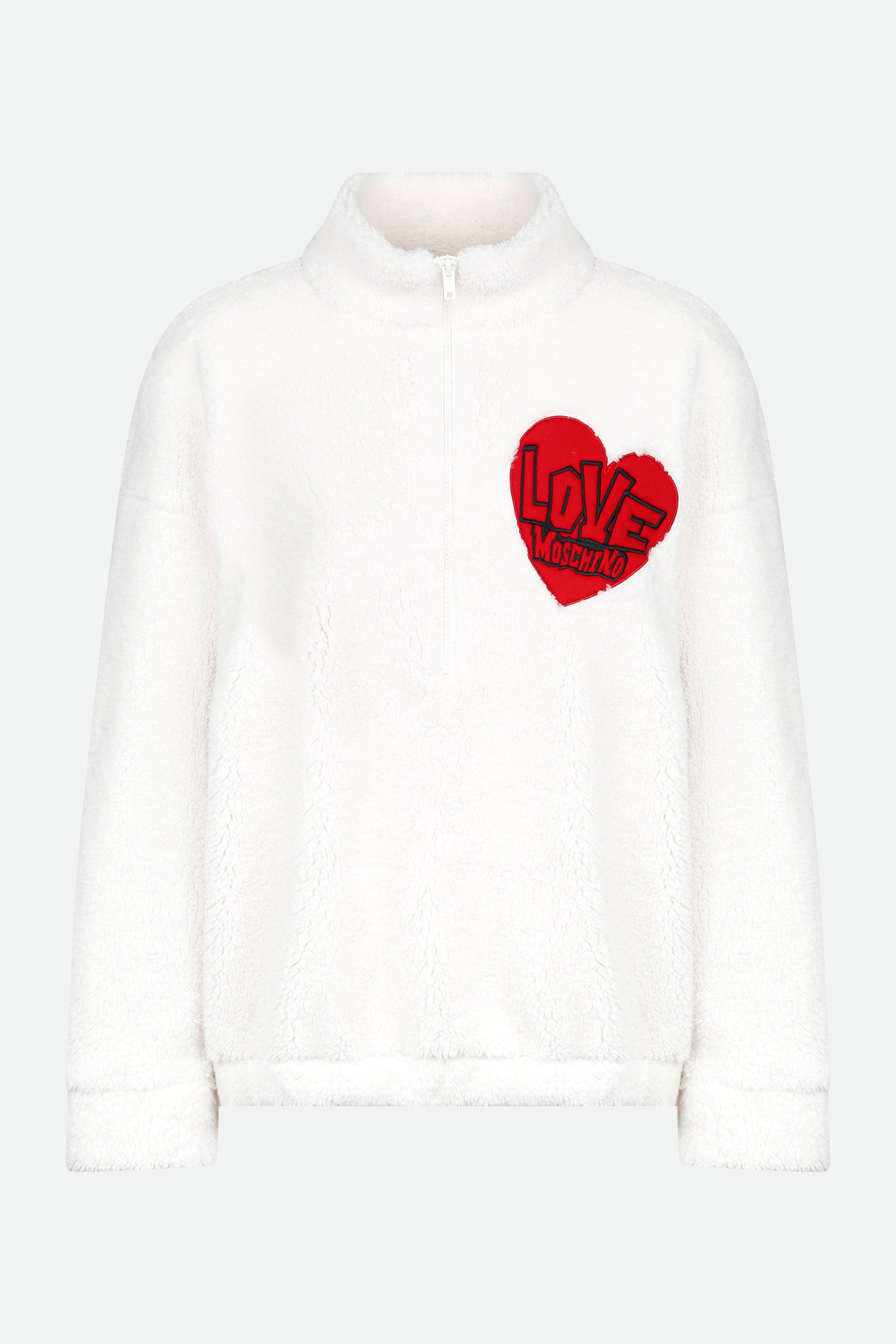 Love Moschino Weiße Sweatshirt