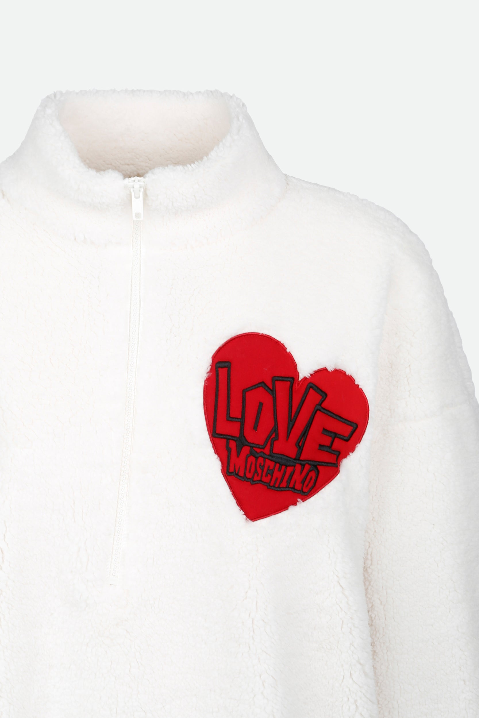 Love Moschino Weiße Sweatshirt