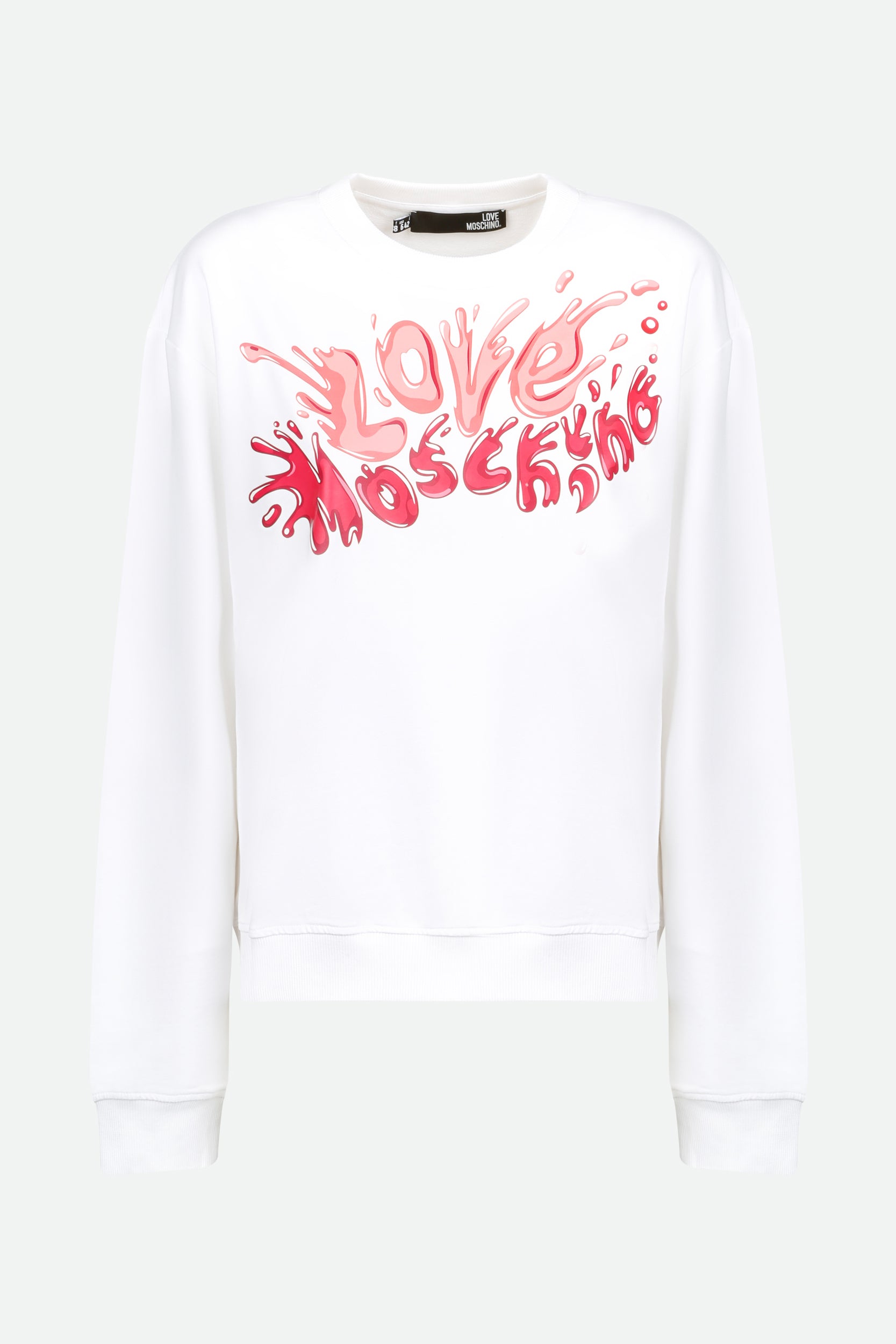 Love Moschino Weiße Sweatshirt