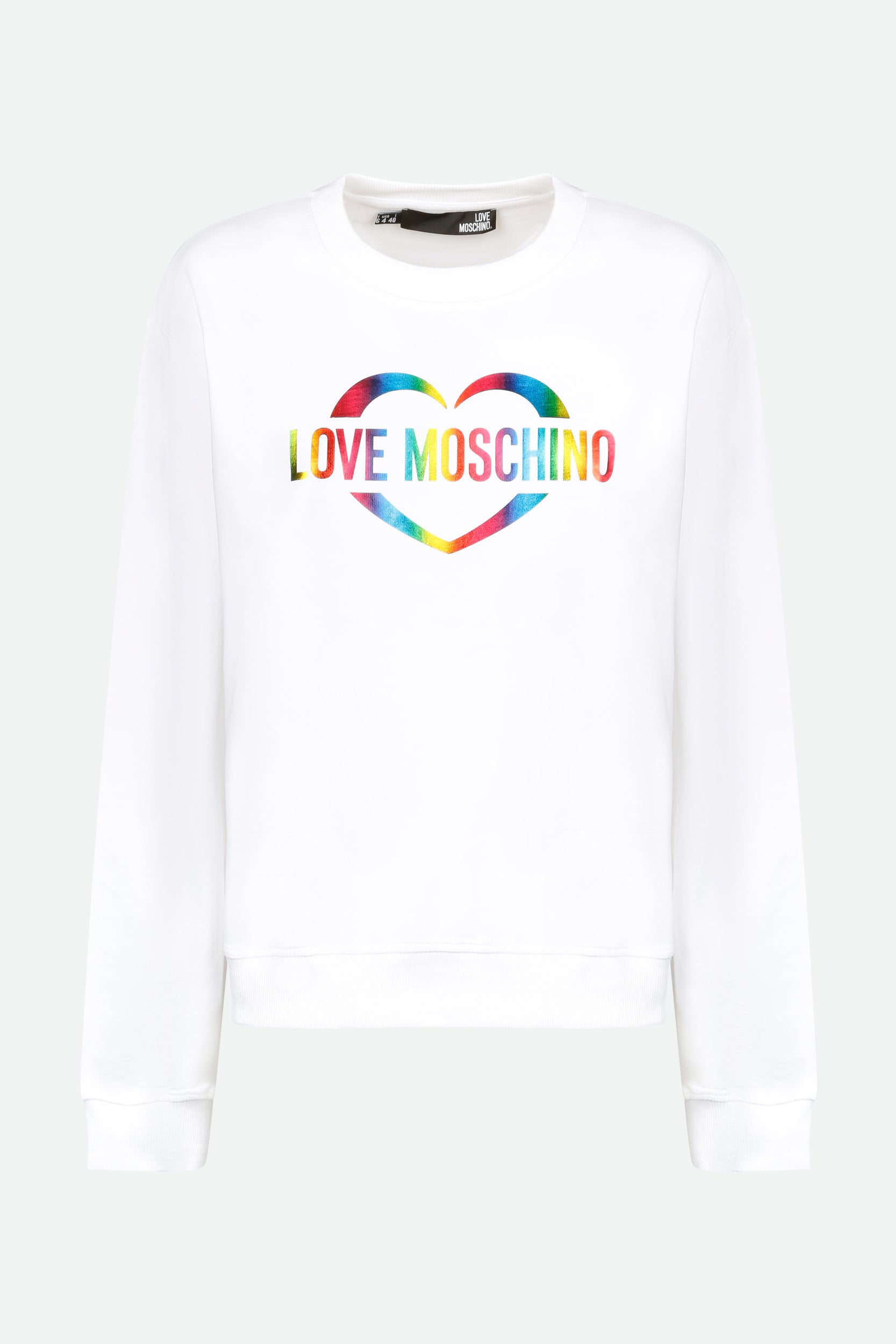 Love Moschino Weiße Sweatshirt