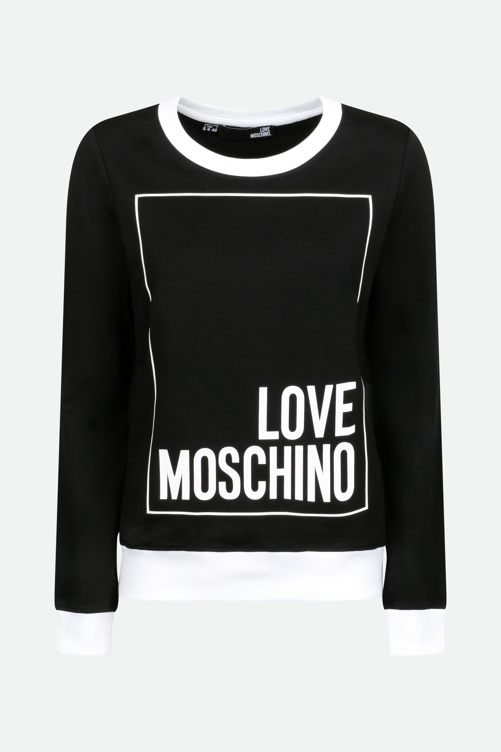 Love Moschino Schwarz Sweatshirt