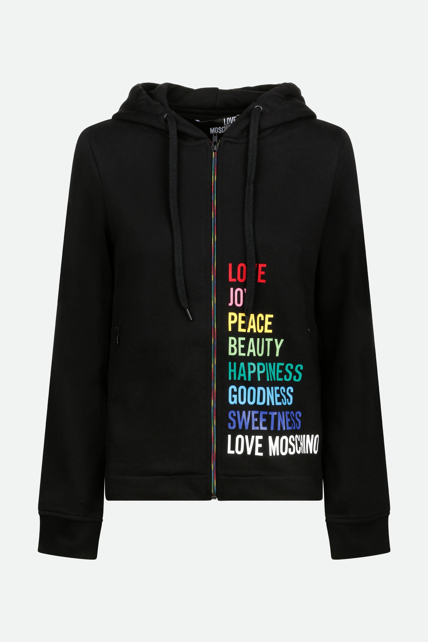 Love Moschino Schwarz Kapuzenpullover