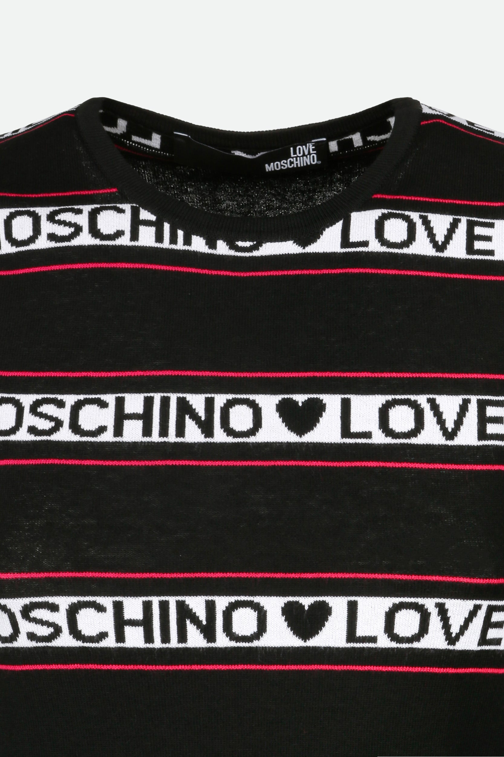 Love Moschino Schwarz Etuikleid