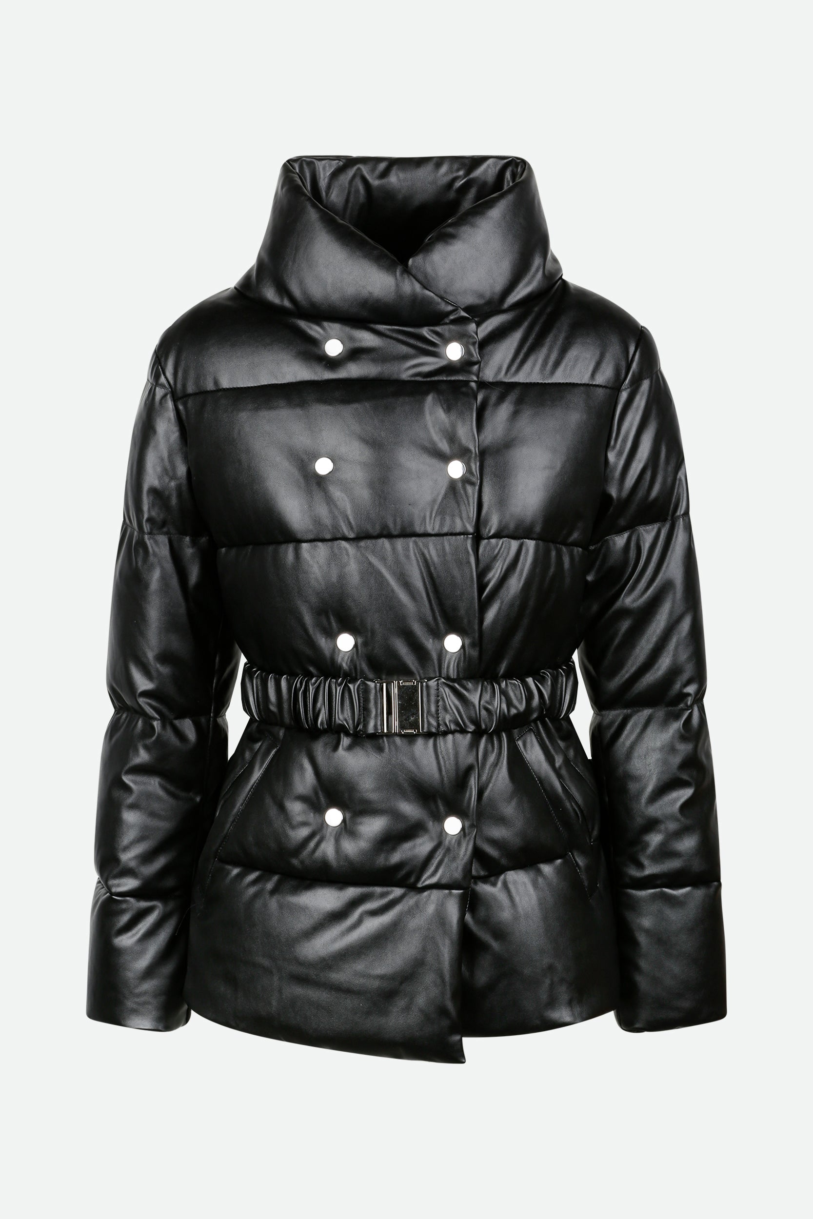 Schwarz Daunenjacke von Annie Paris