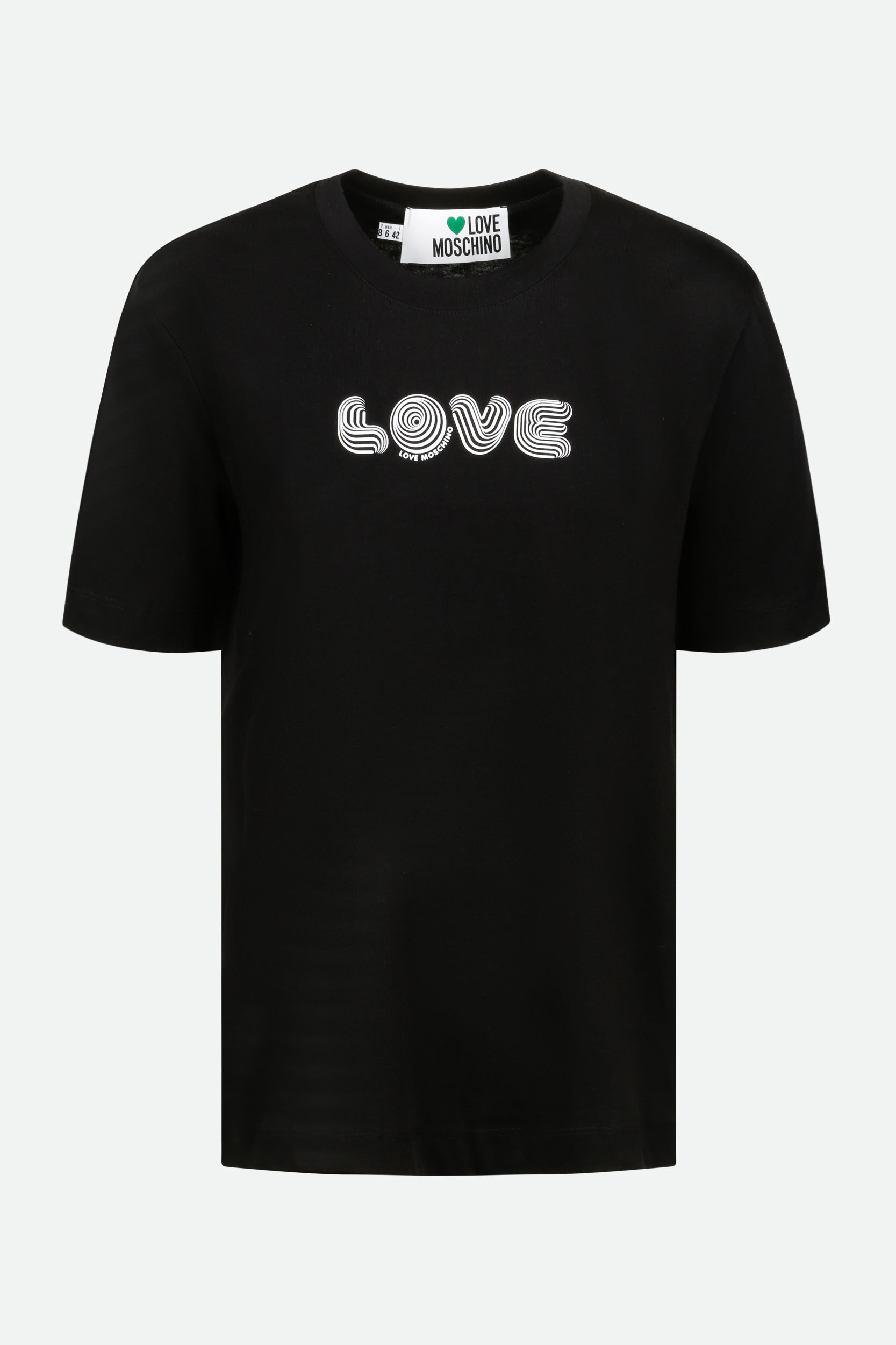 Love Moschino T-Shirt Schwarz