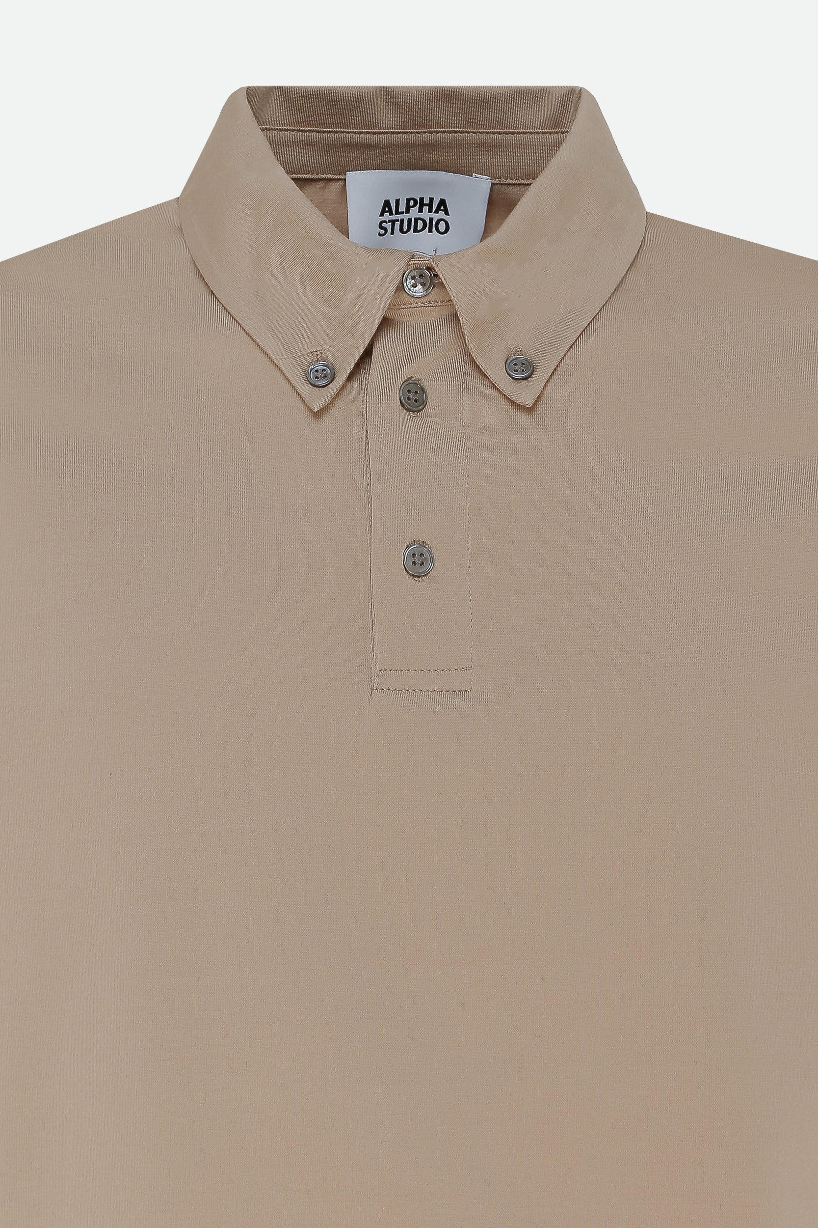 Alpha Studio Polo Beige