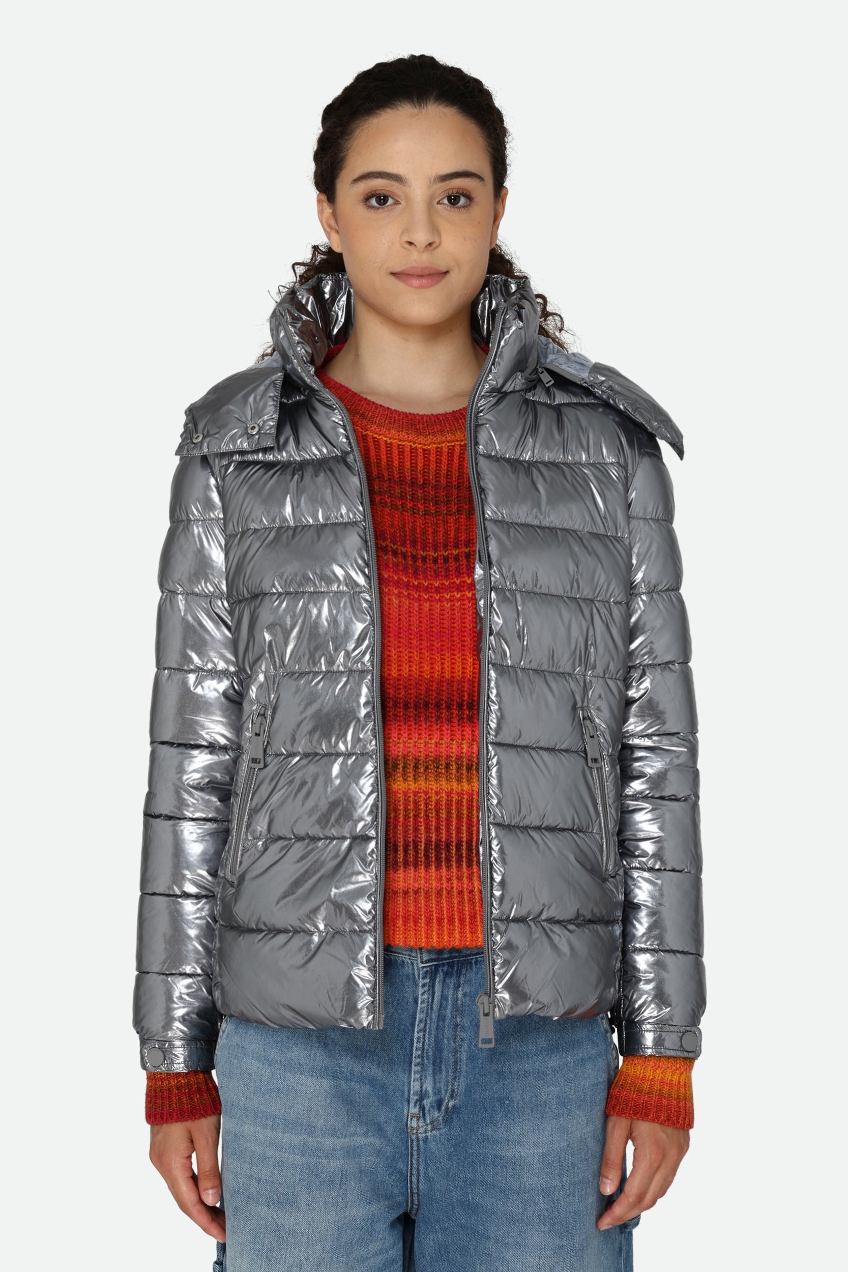 Guess Silber Daunenjacke