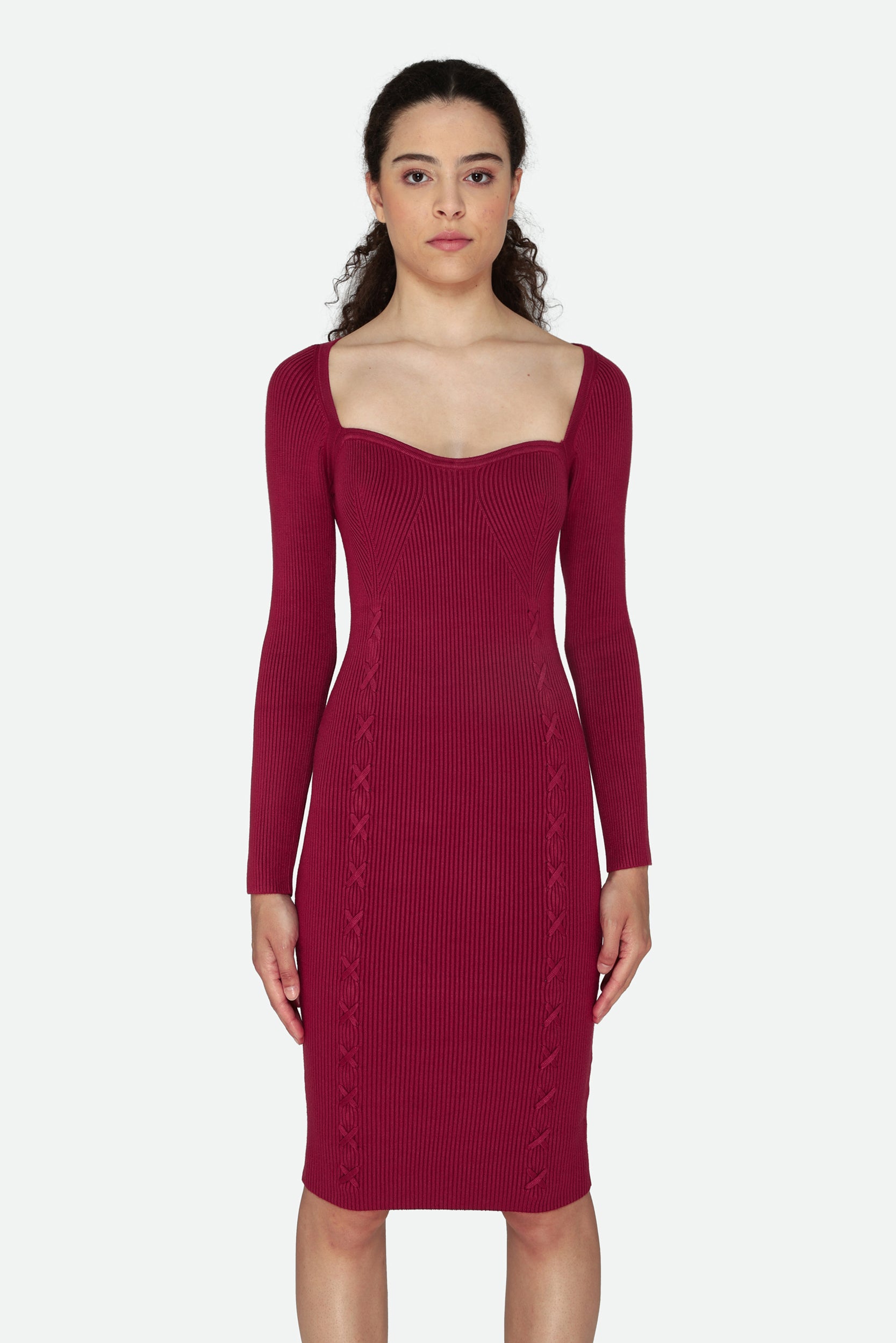 Guess Rote Midikleid