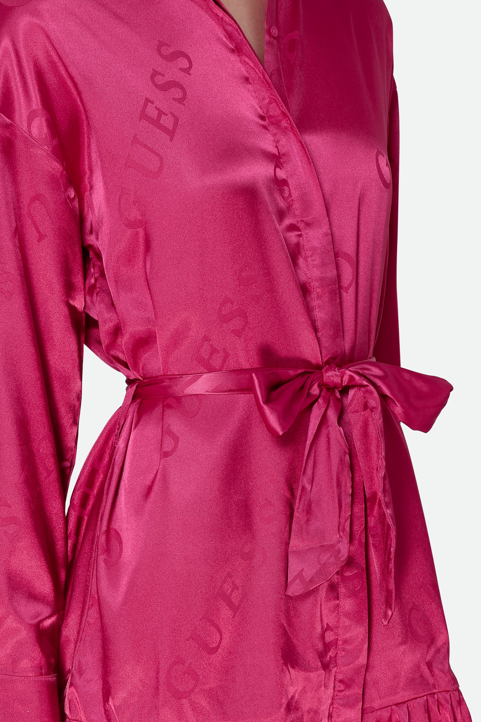 Guess Fuchsia-Hemdkleid