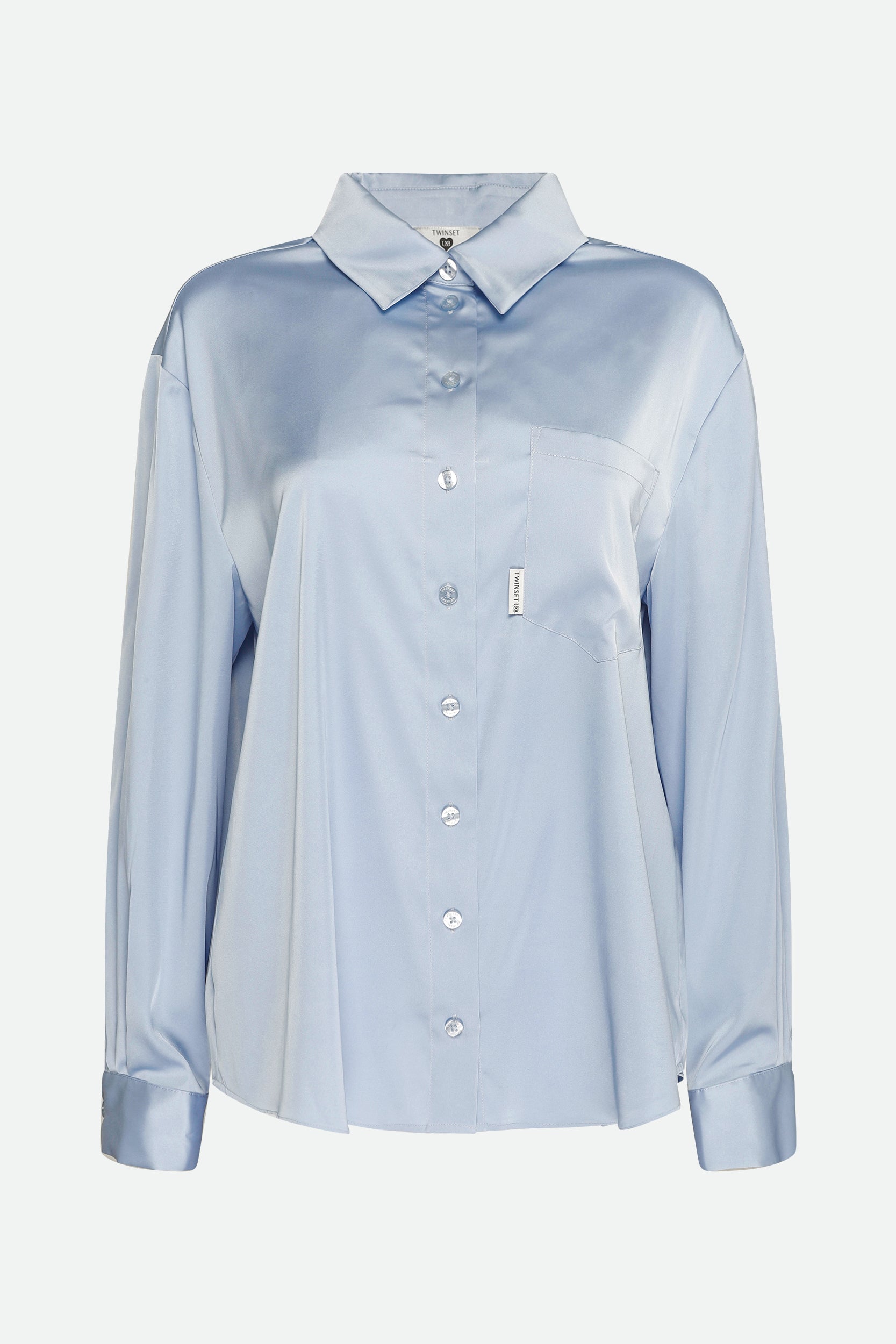 Twinset Blaue Bluse