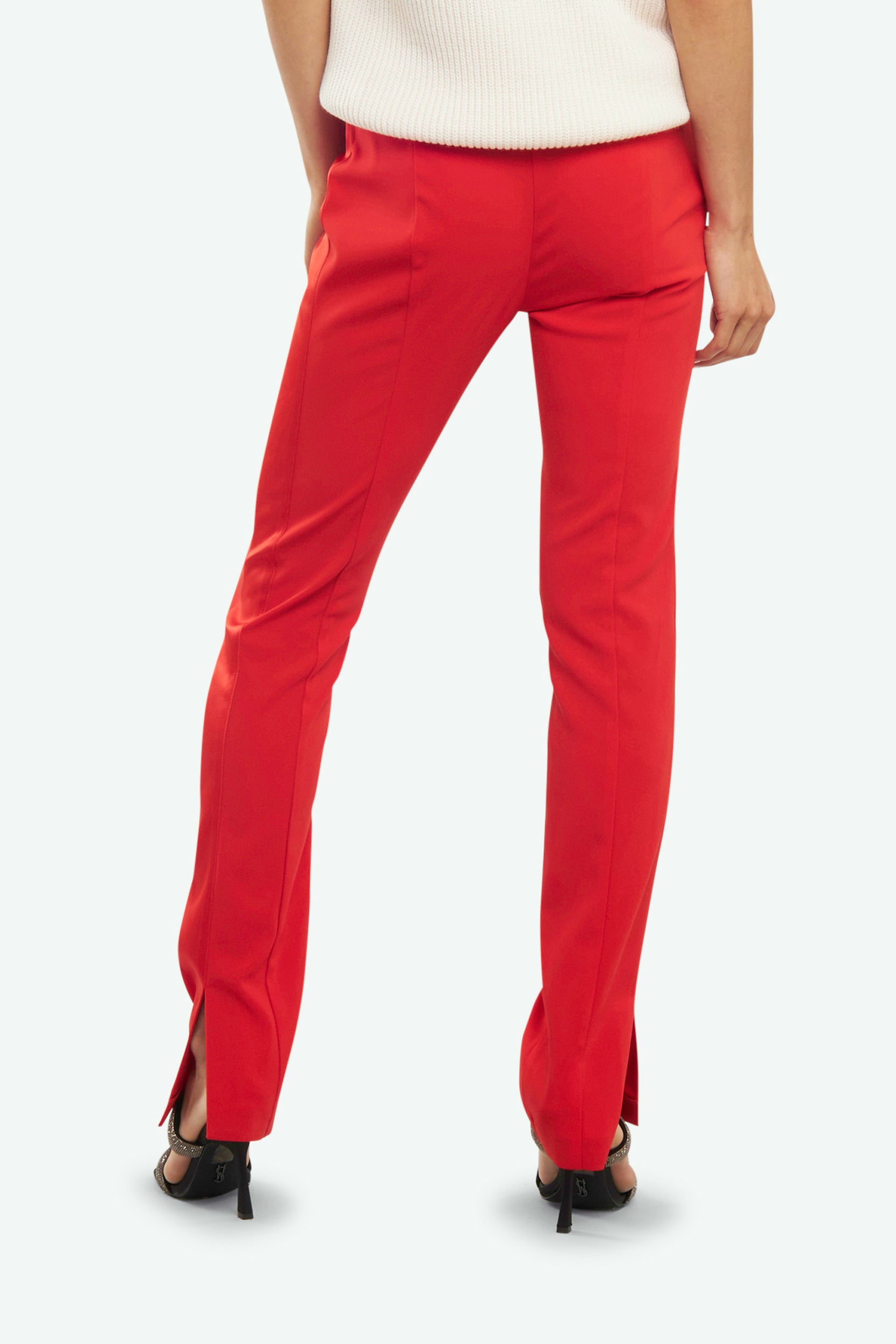 Patrizia Pepe Slim Fit Hose Rote