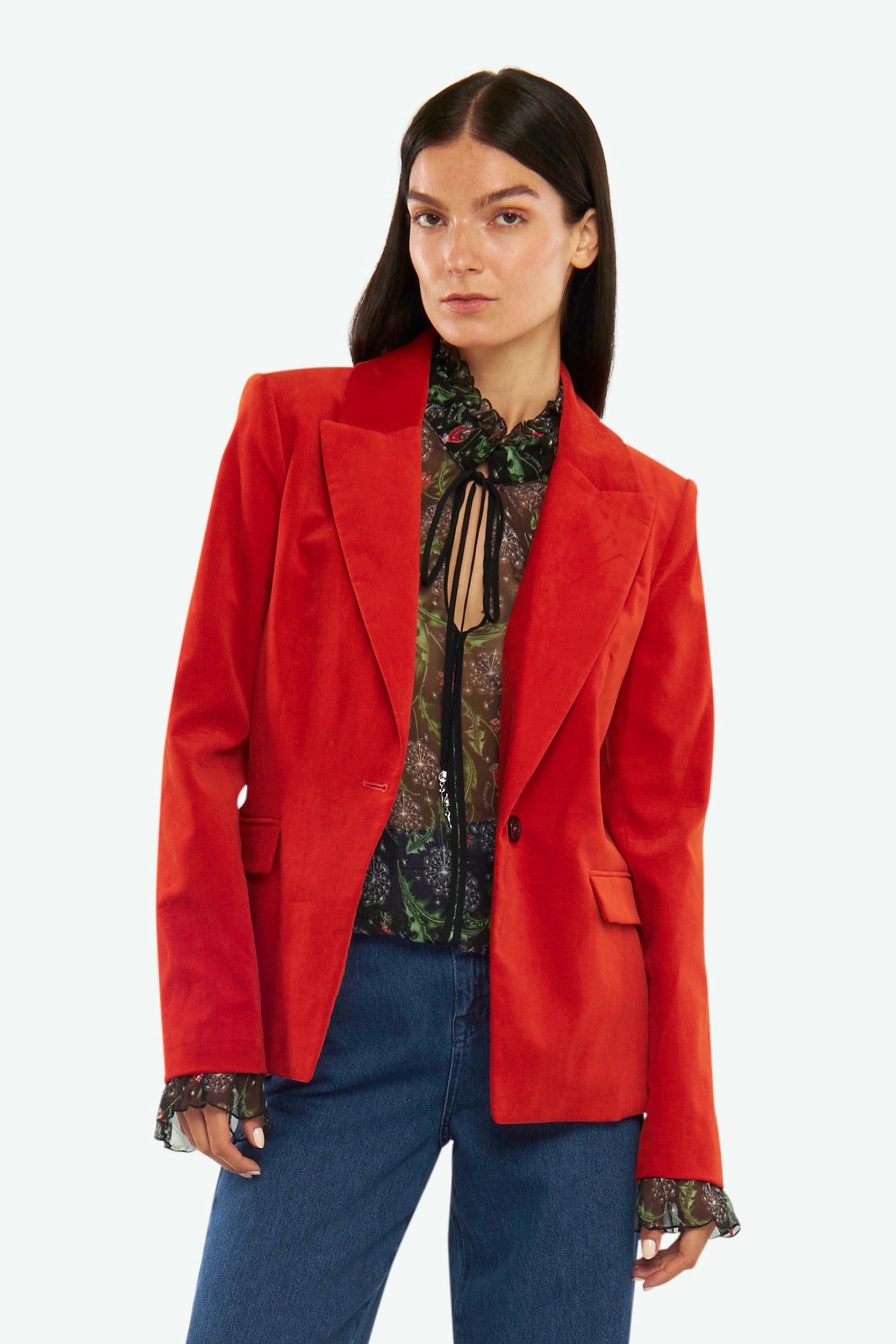 Patrizia Pepe Rote Blazer