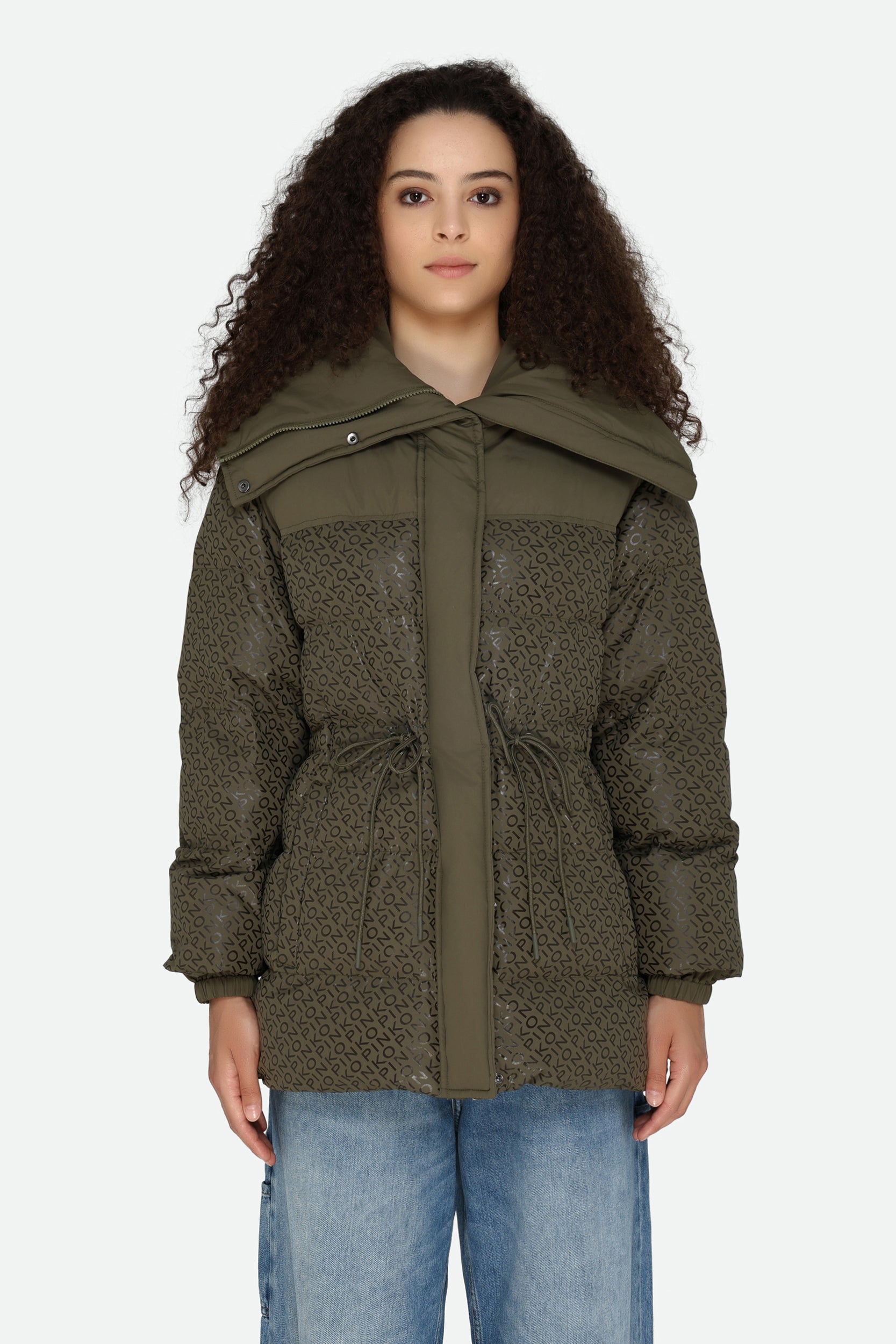 Pinko Verdone Daunenjacke