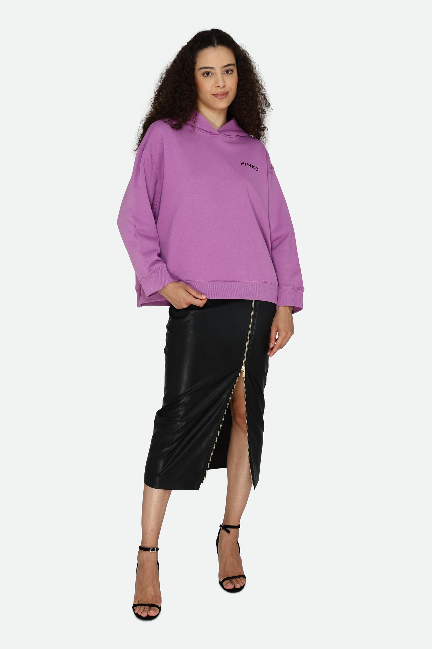 Pinko Lila Sweatshirt